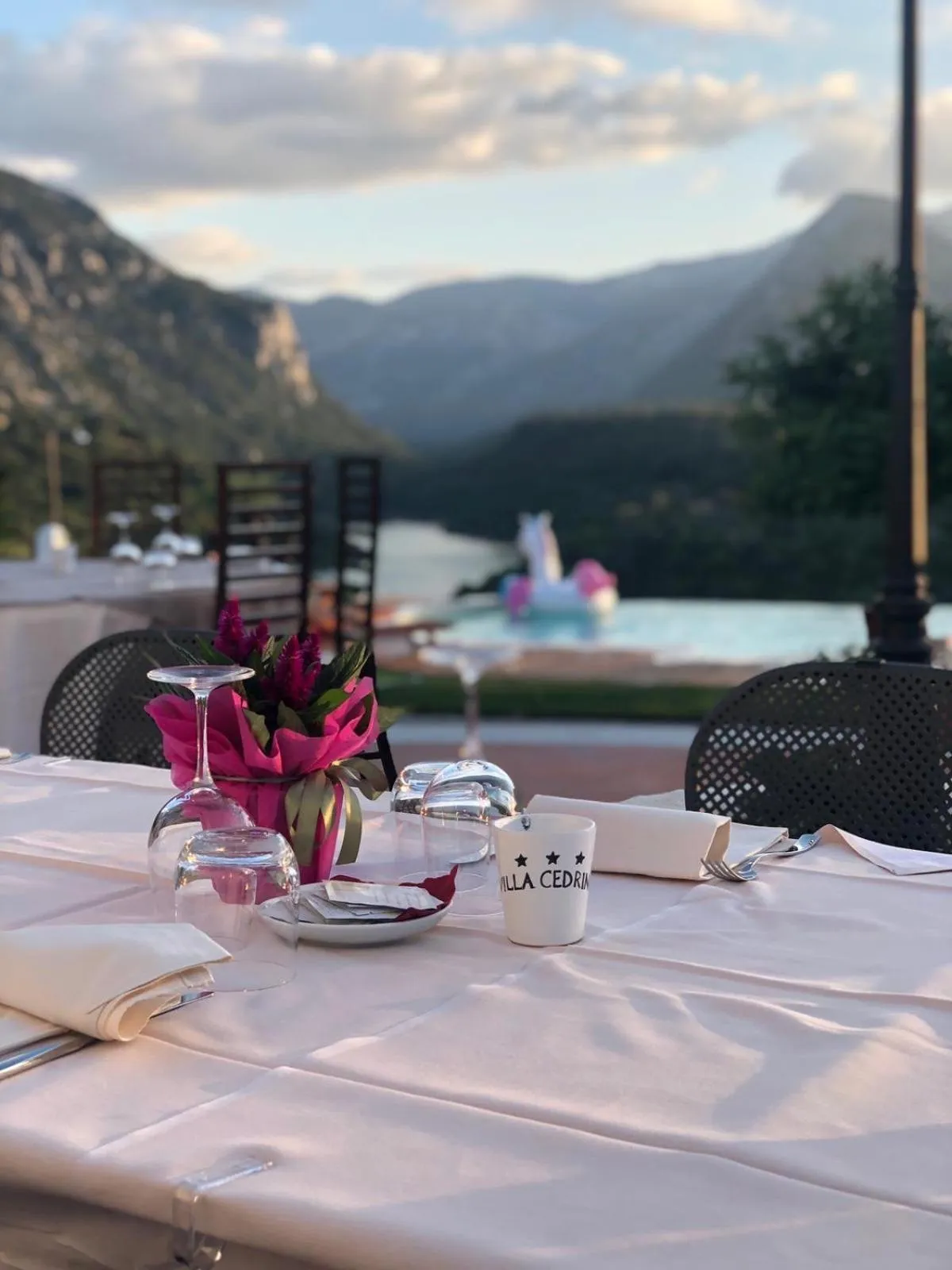 Restaurant/places to eat in Hotel Villa Cedrino