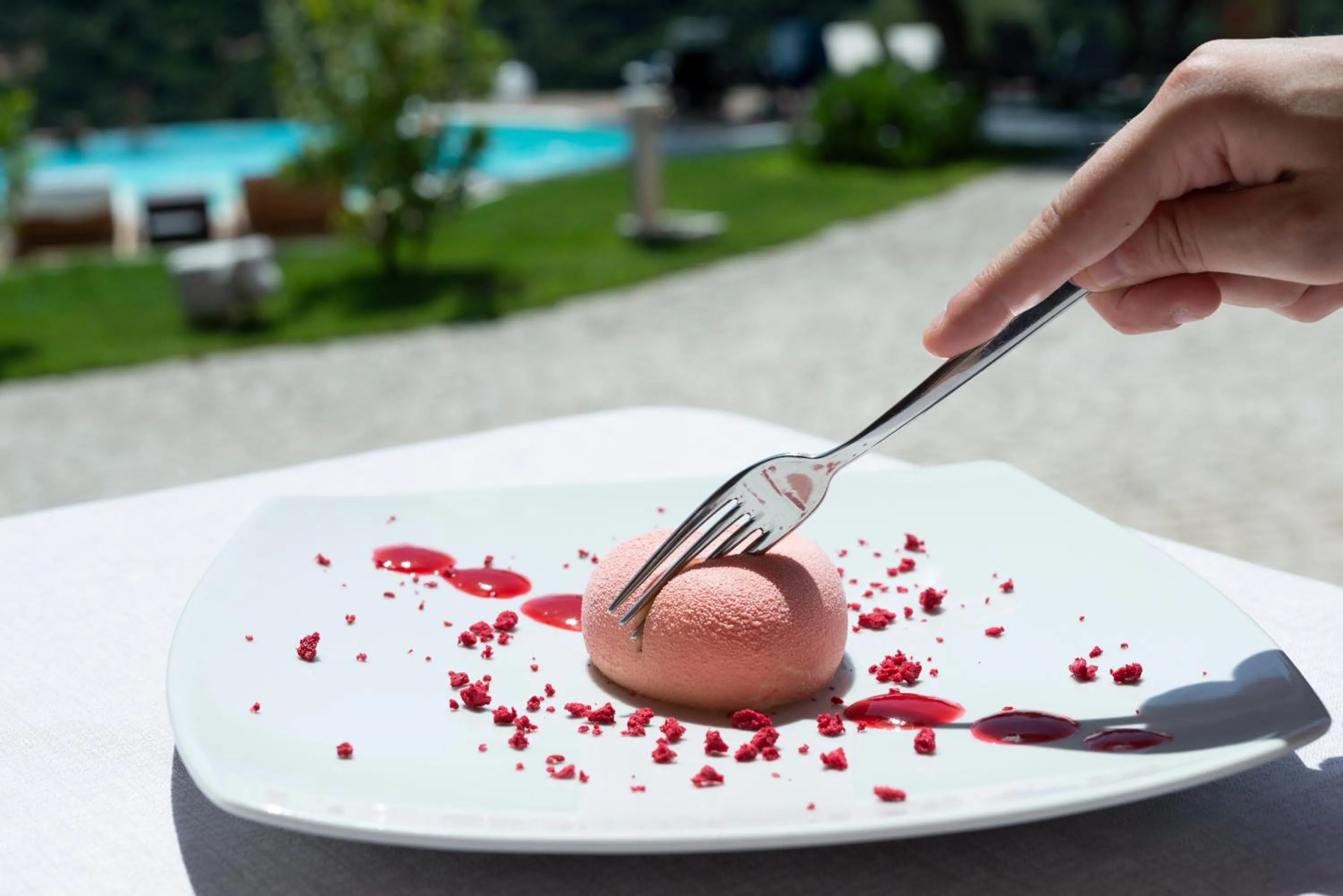 Food and drinks in Hotel Villa Cedrino