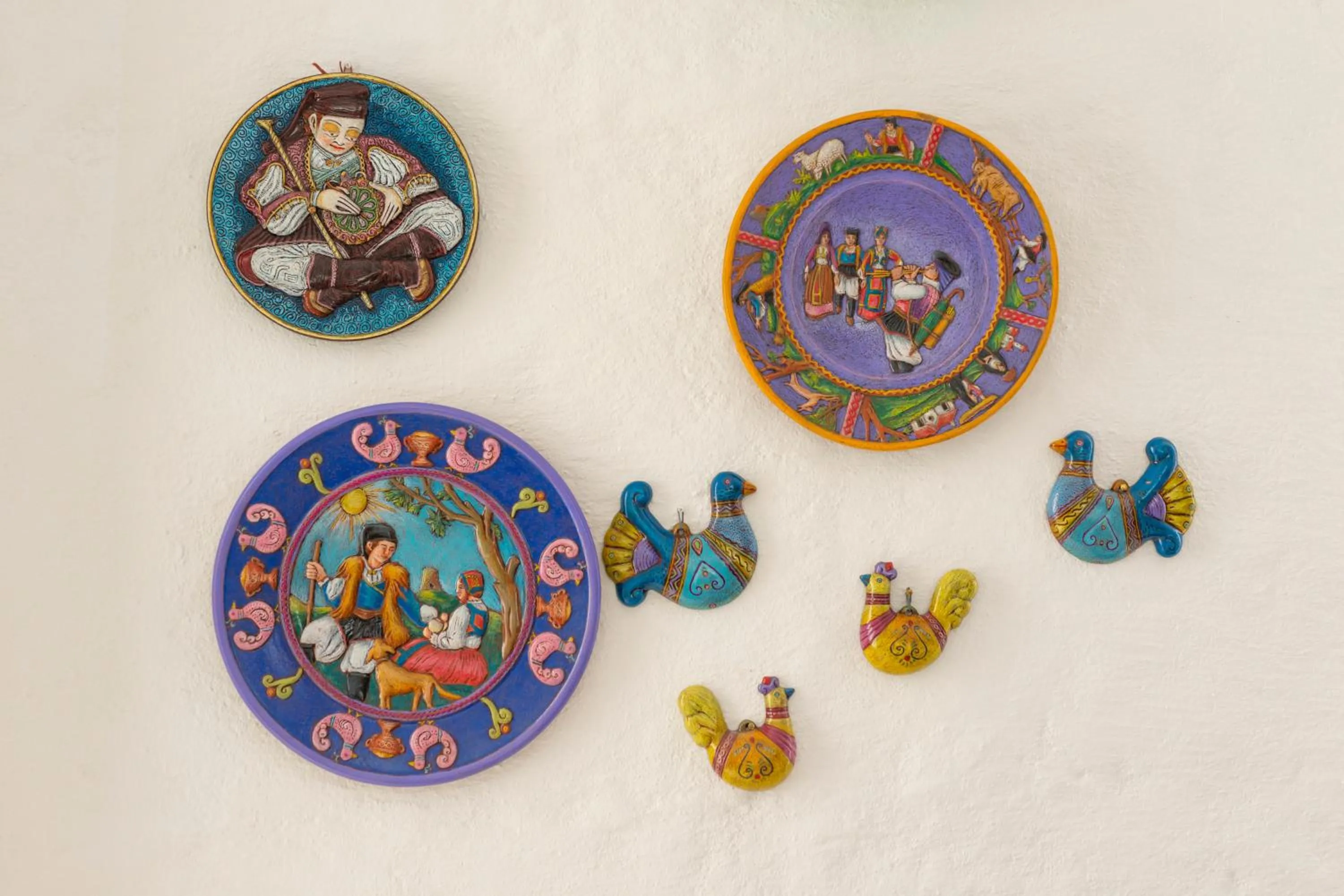 Decorative detail in Hotel Villa Cedrino