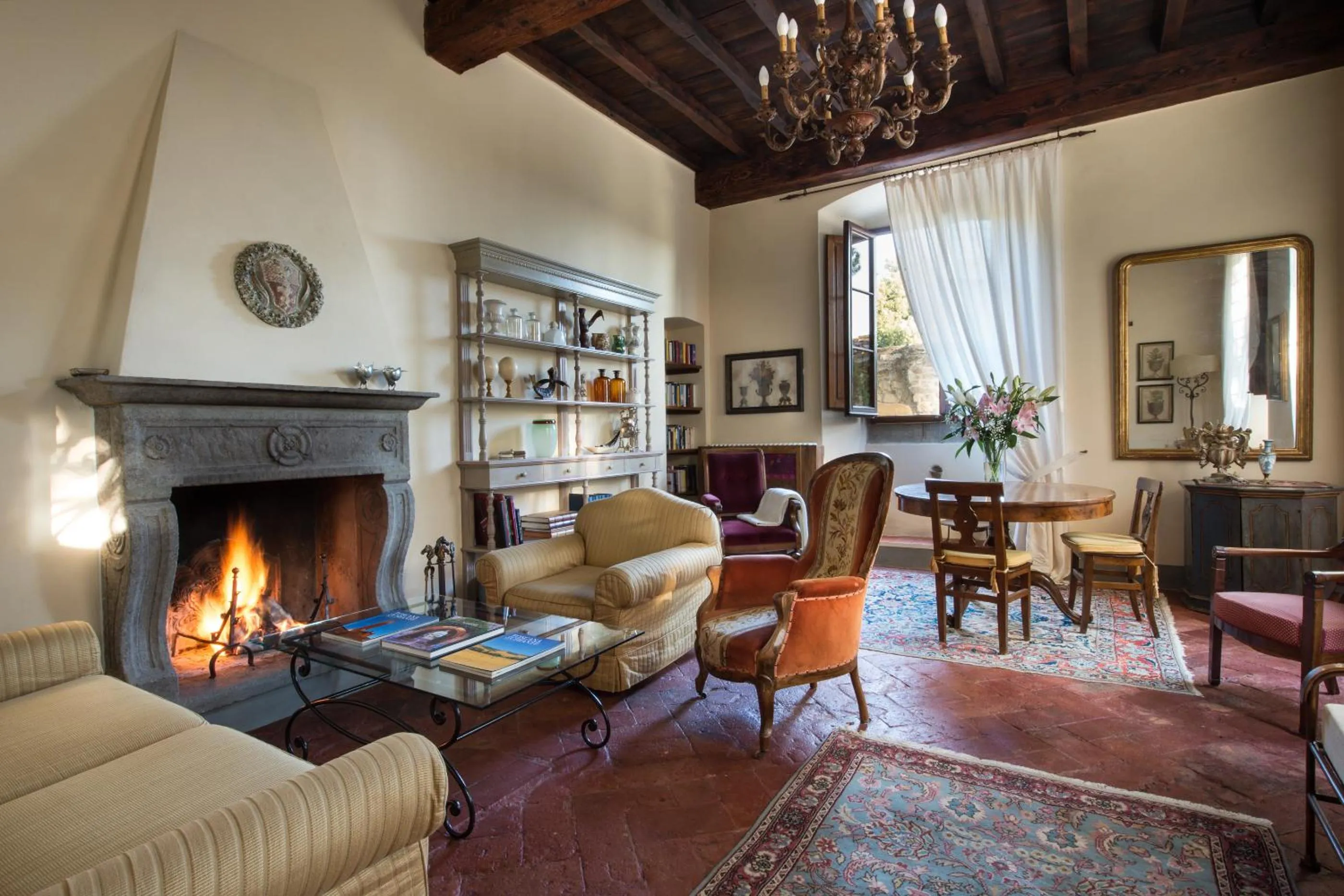 Lobby or reception in Relais Villa Belpoggio - Residenza D'Epoca