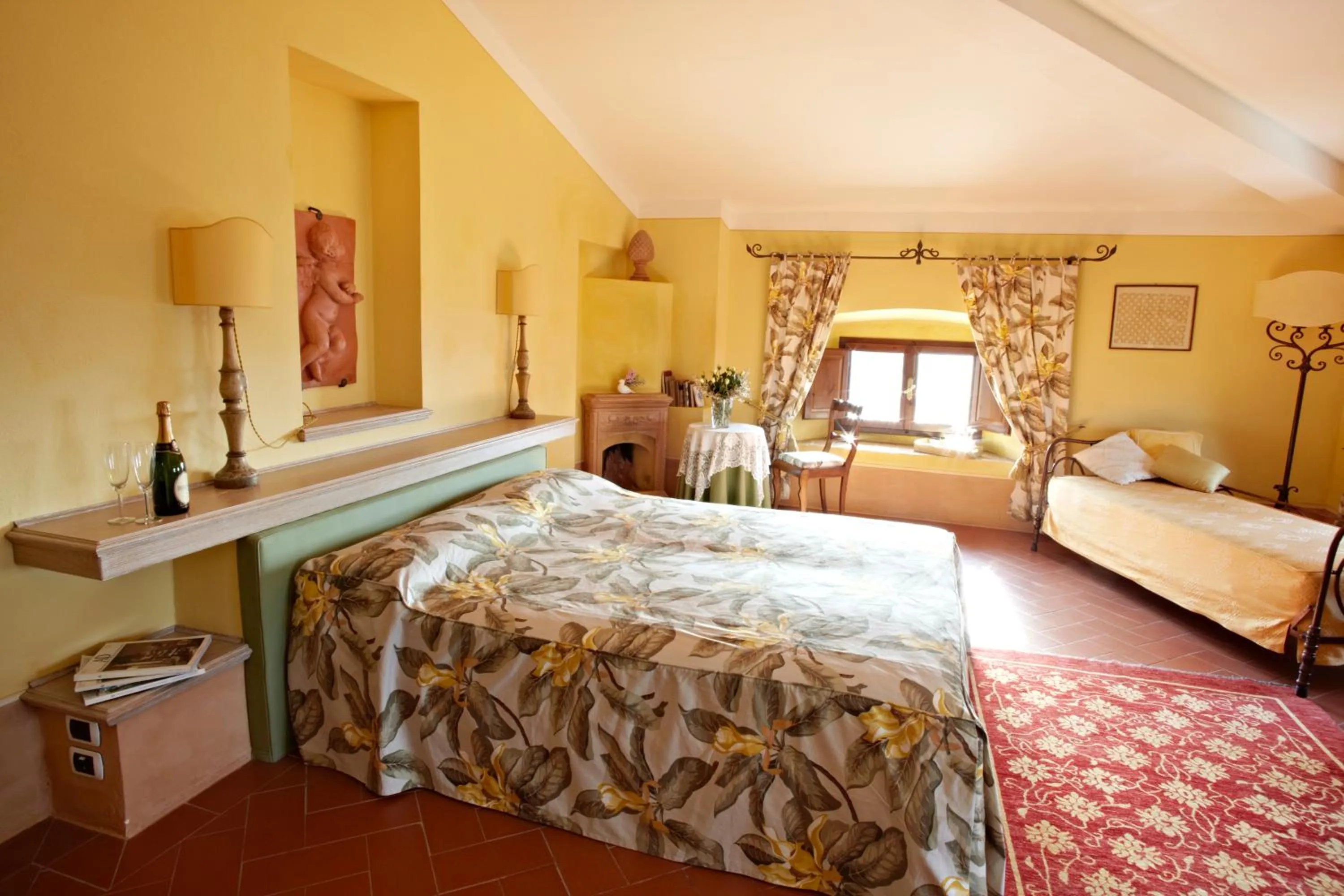 Bed in Relais Villa Belpoggio - Residenza D'Epoca