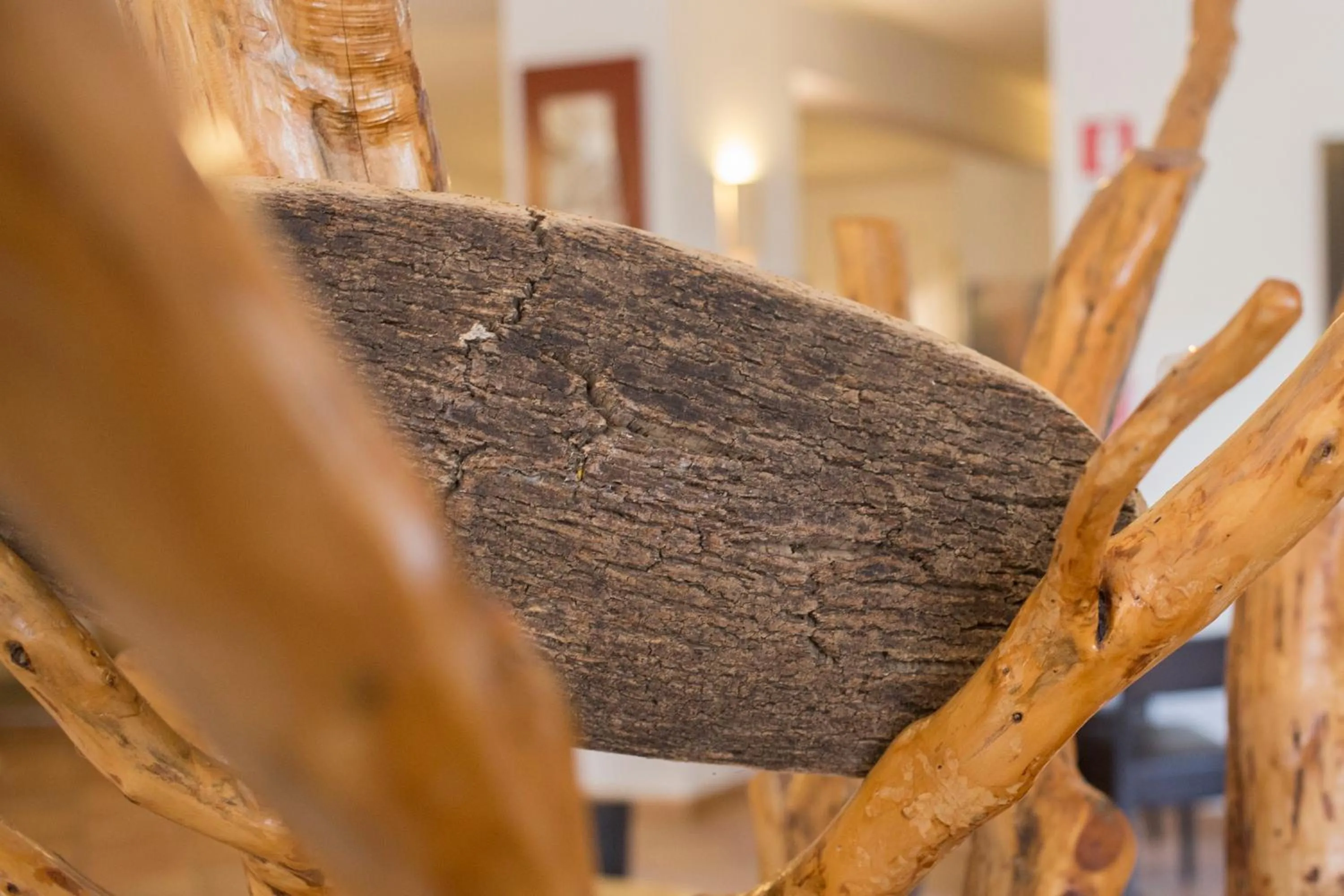 Communal lounge/ TV room in Gorropu Hotel