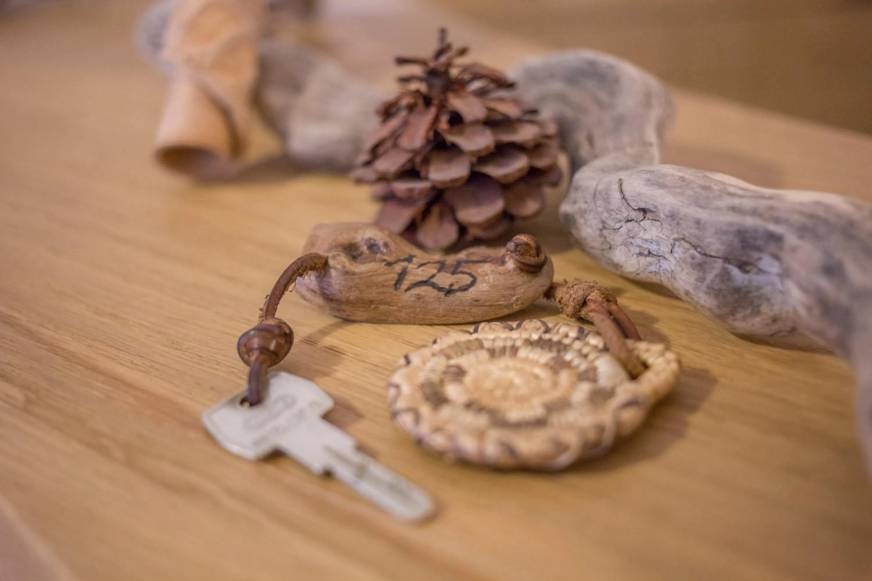 Decorative detail in Gorropu Hotel