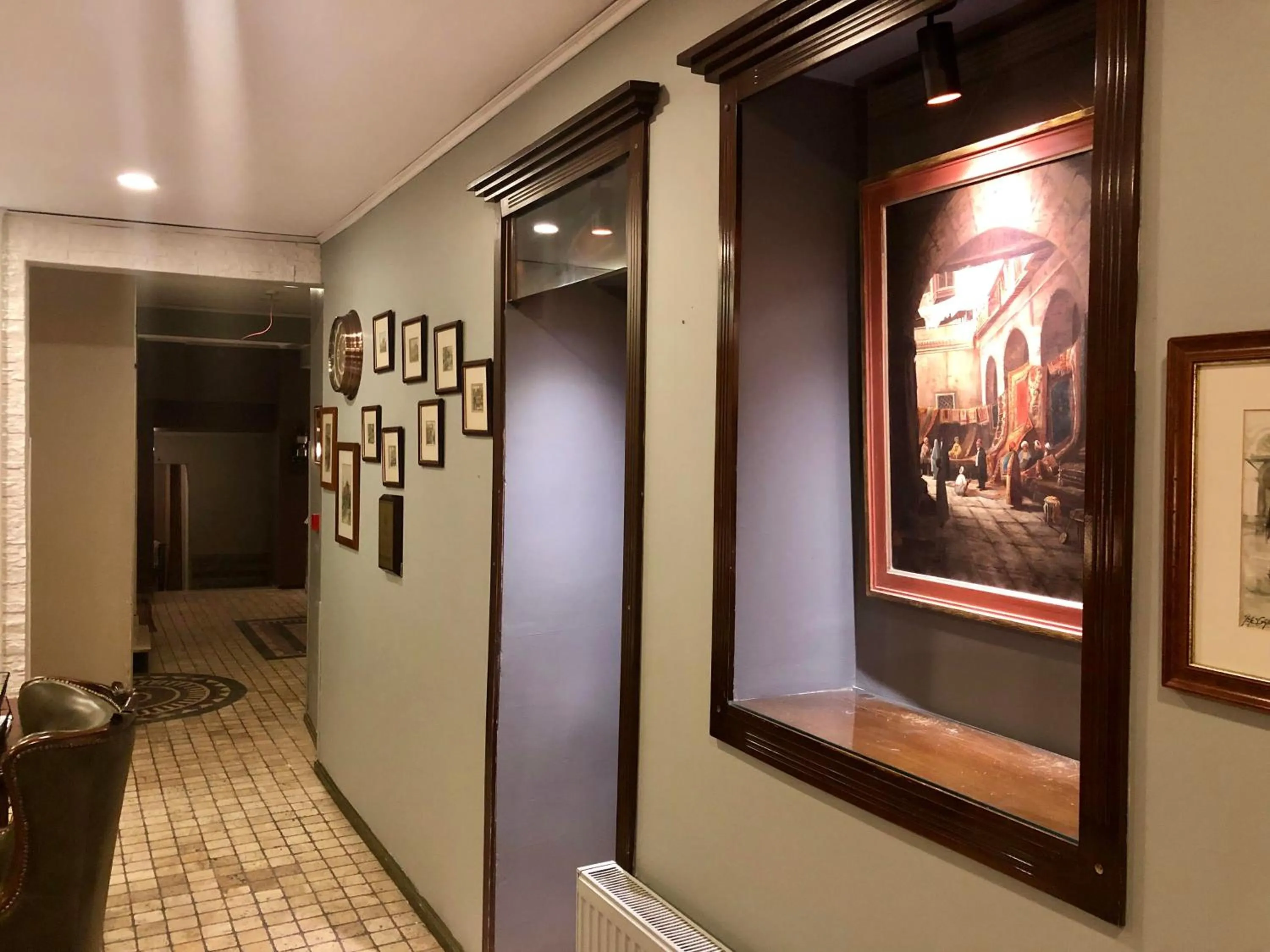 Decorative detail in Hotel Fehmi Bey - Special Category