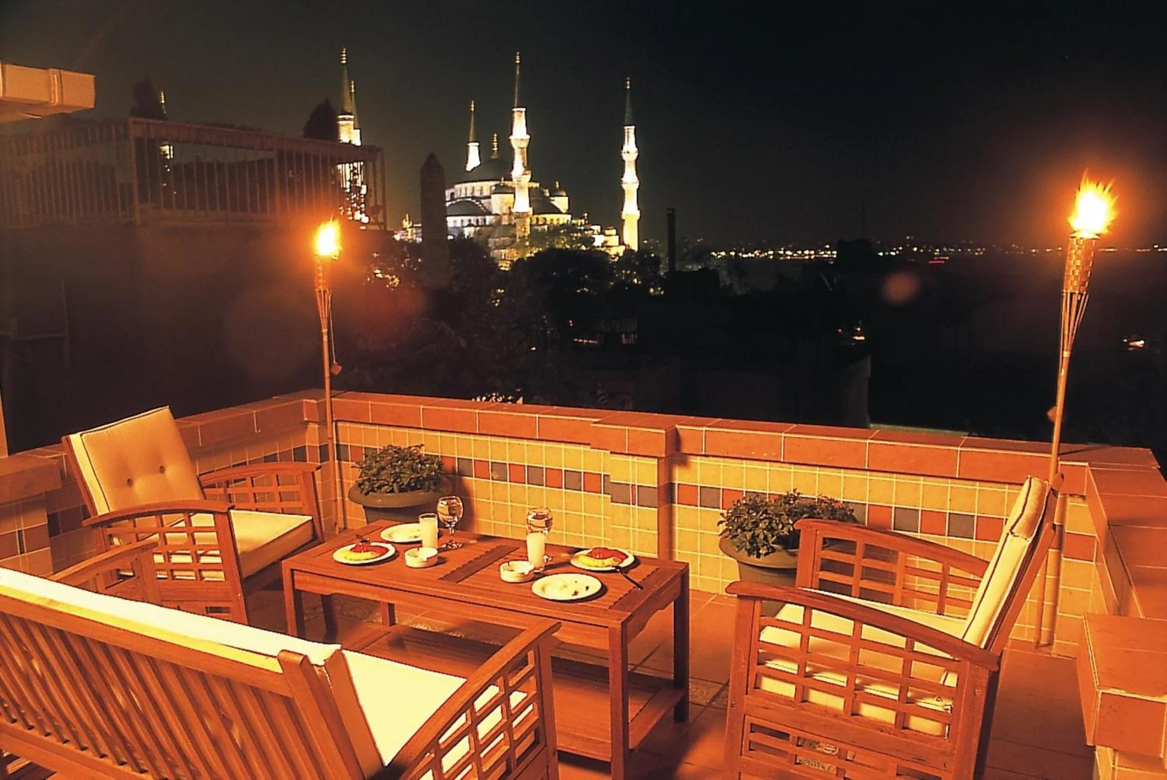 Balcony/Terrace in Hotel Fehmi Bey - Special Category