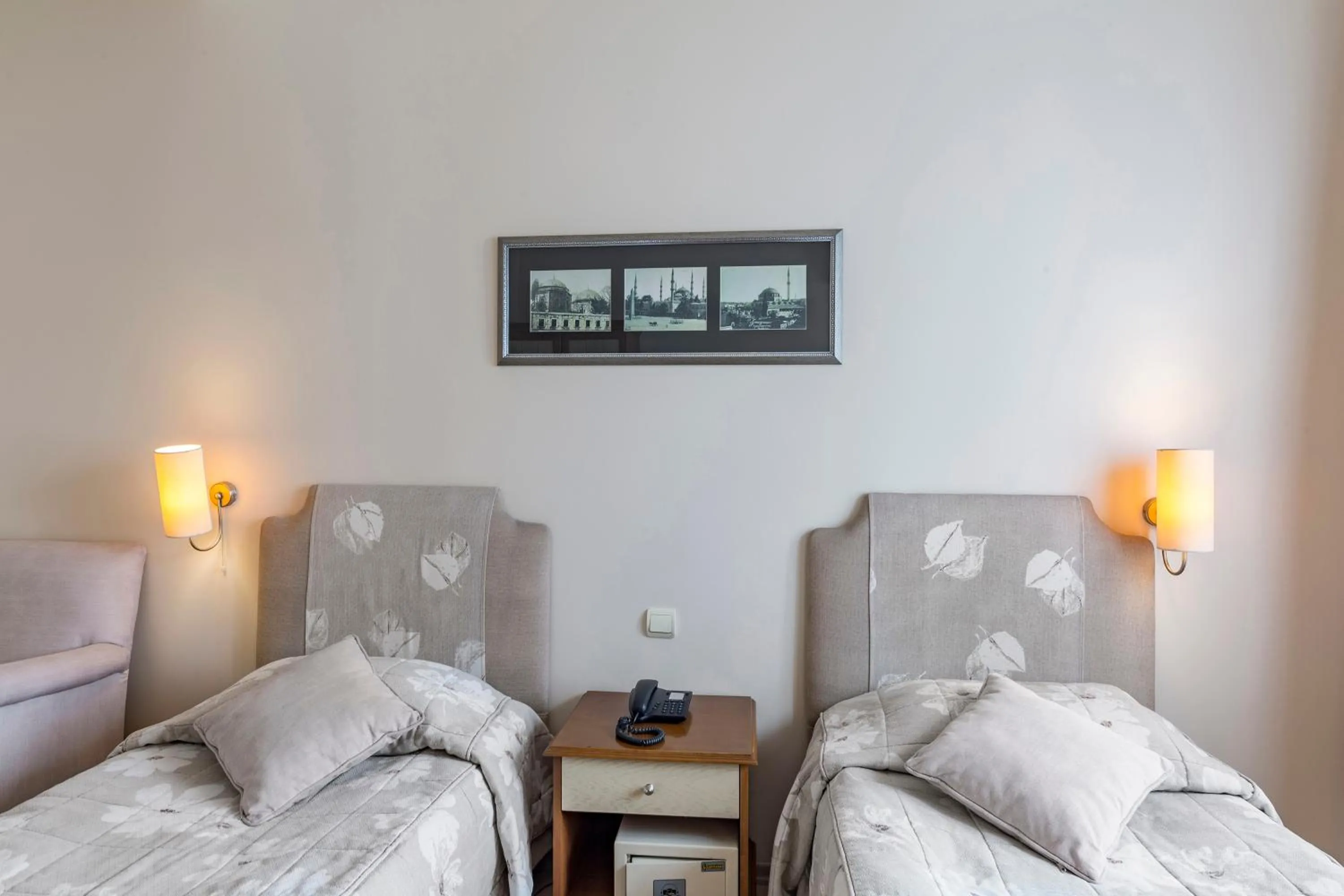 Decorative detail, Bed in Hotel Fehmi Bey - Special Category