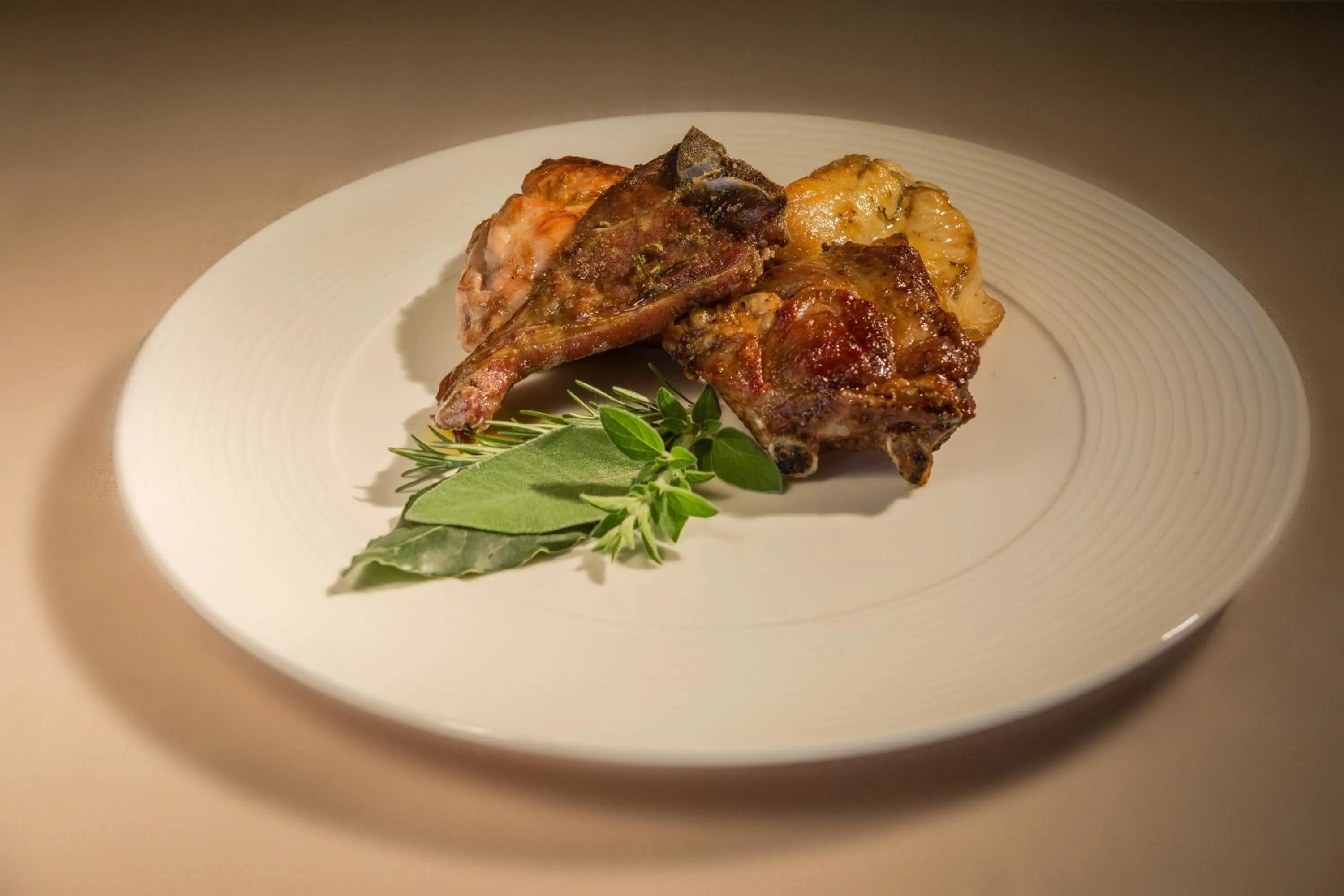 Food close-up in Villa Hotel Valle Del Marta Resort