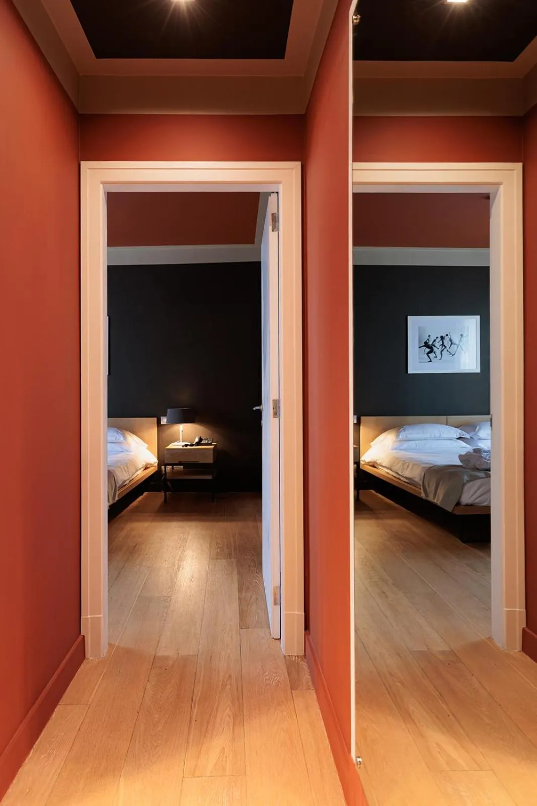 Bed in Escalus Luxury Suites Verona