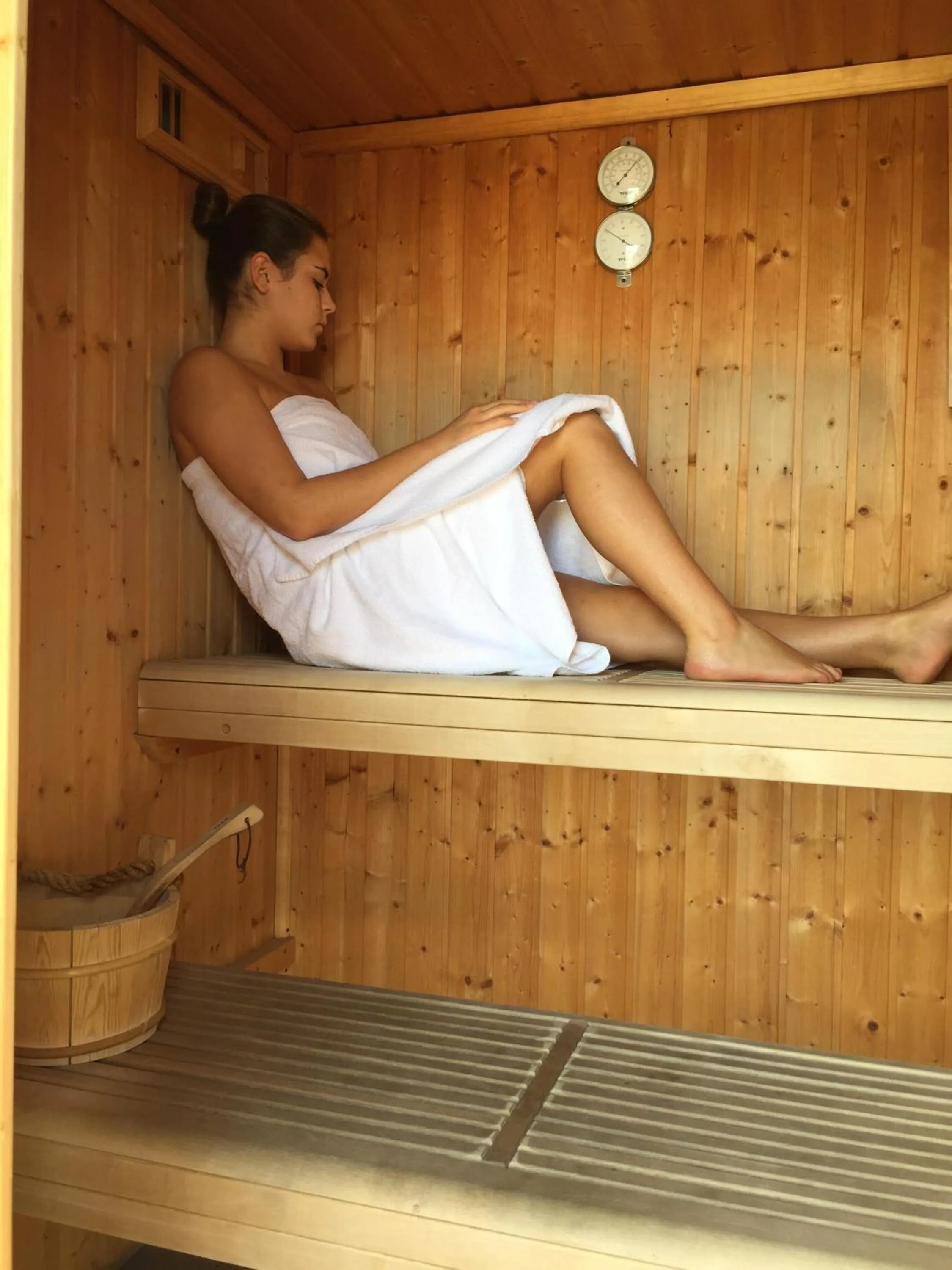 Sauna in Hotel Don Pedro