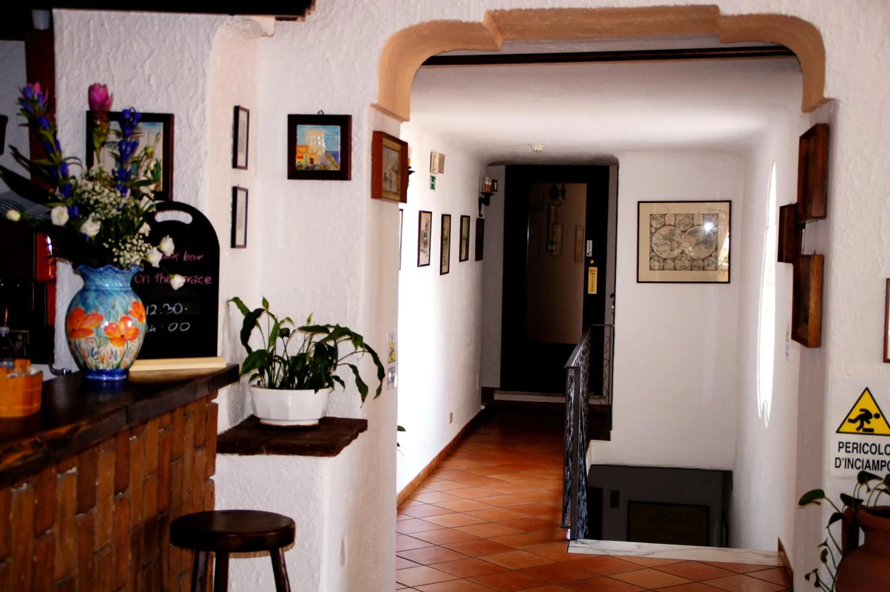 Decorative detail in Hotel Don Pedro