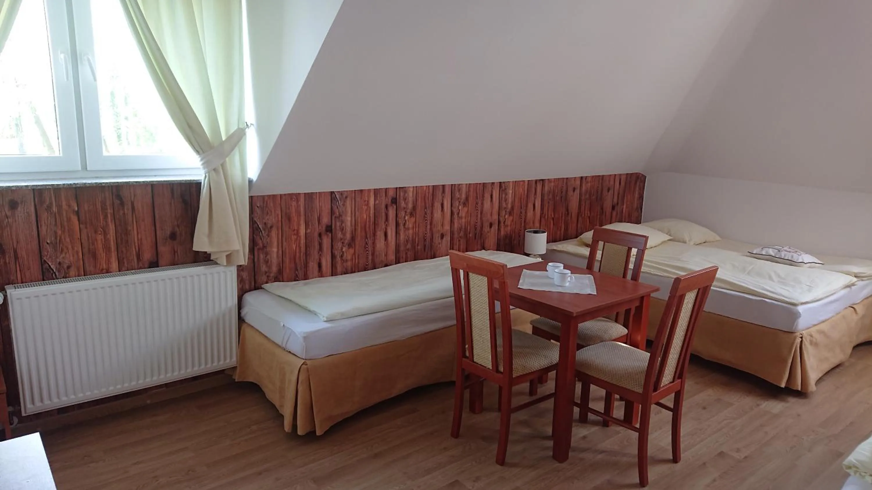 Bed in Letnia willa Jacuzzi & Sauna