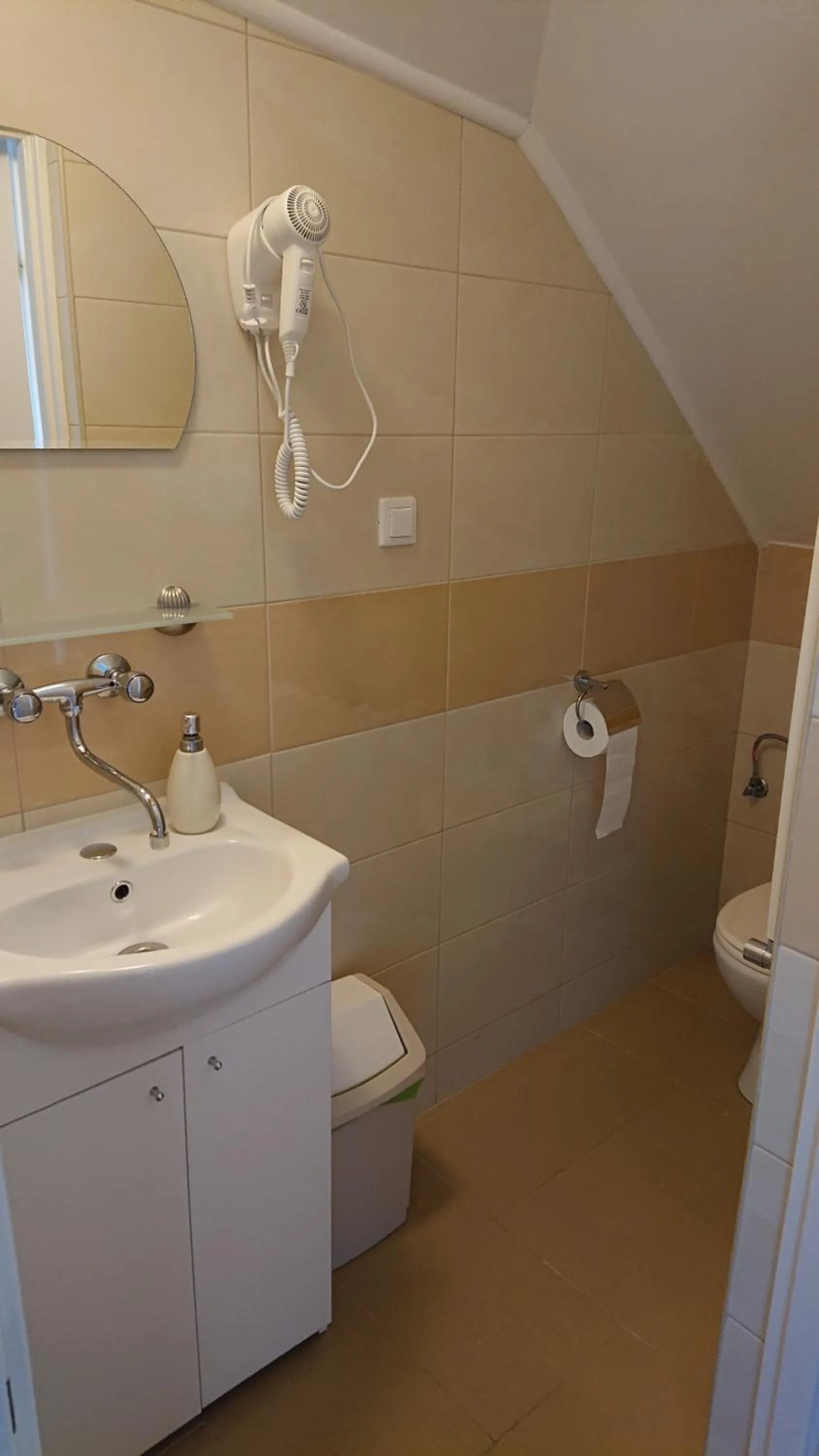 Shower in Letnia willa Jacuzzi & Sauna