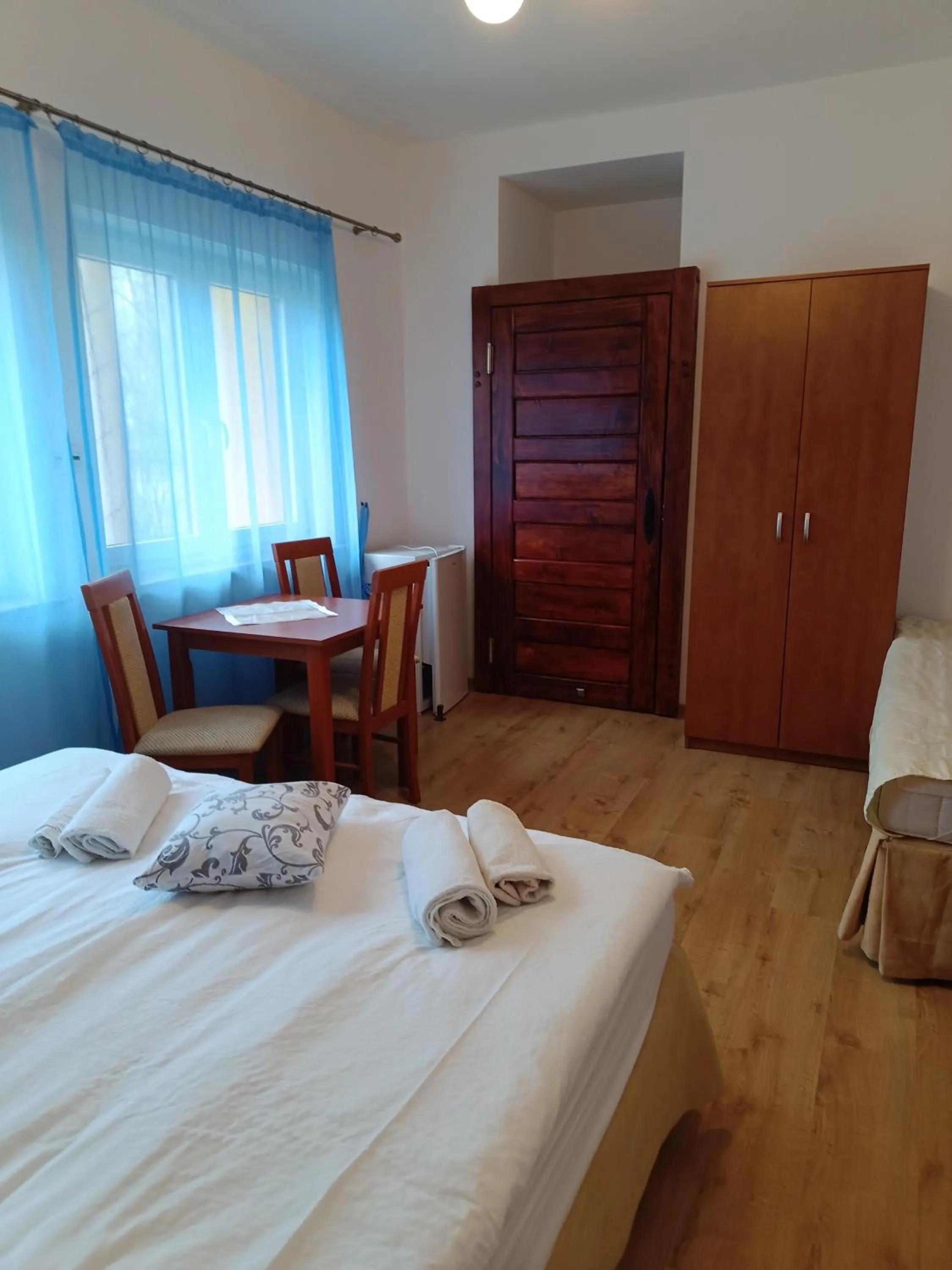 Bed in Letnia willa Jacuzzi & Sauna