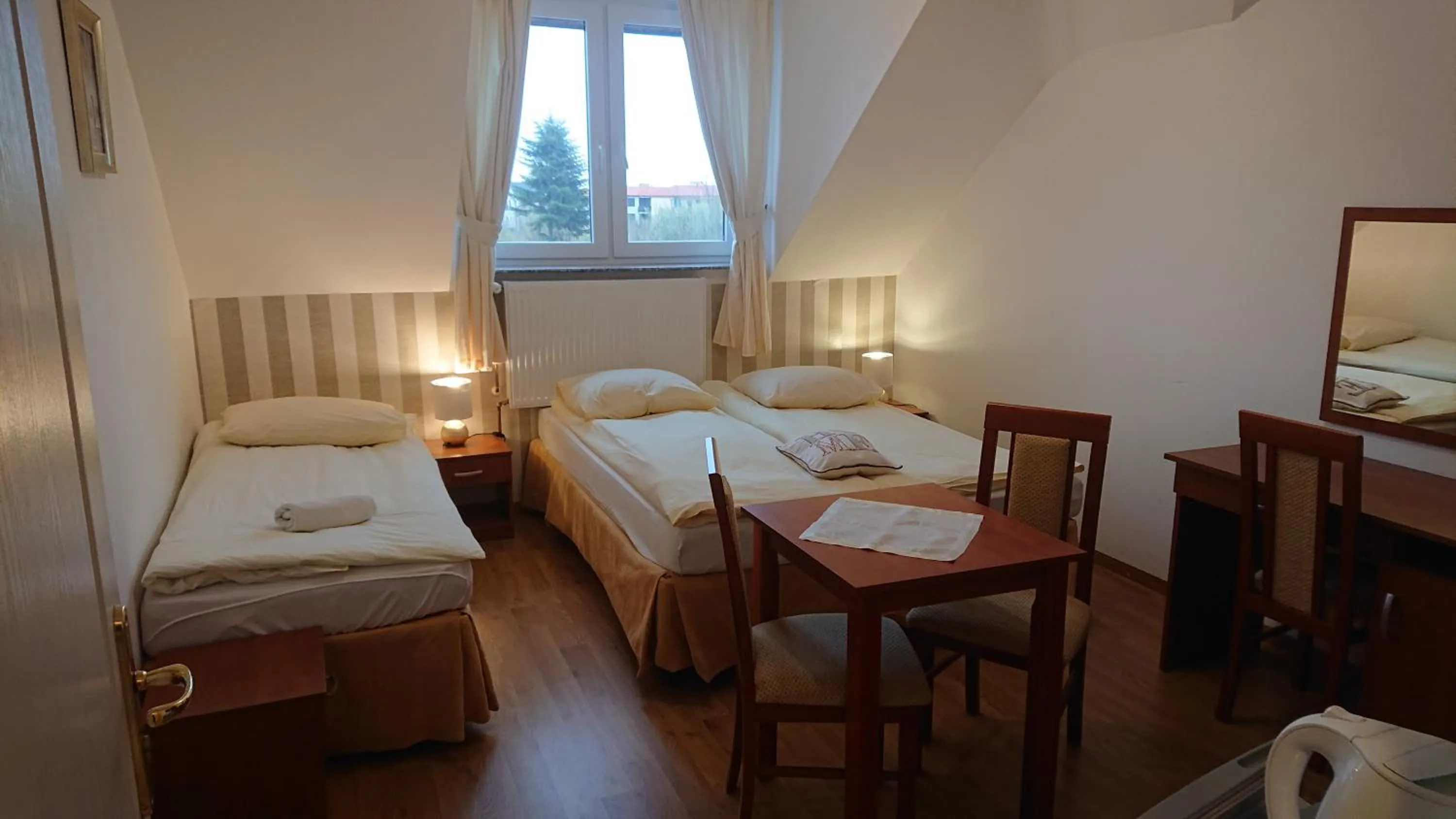 Bed in Letnia willa Jacuzzi & Sauna