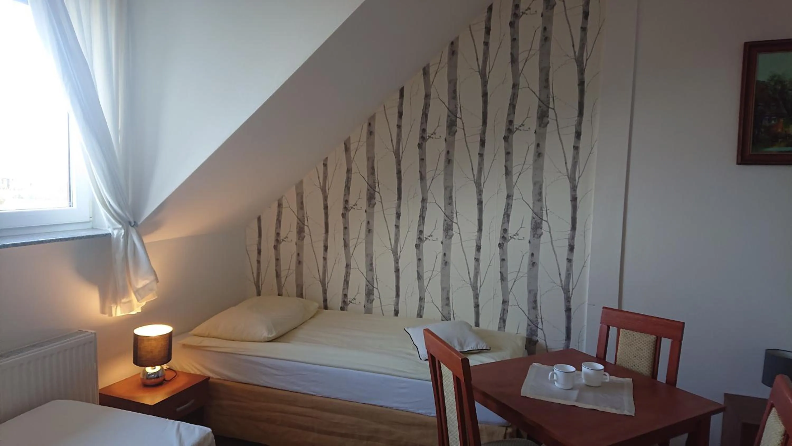 Bed in Letnia willa Jacuzzi & Sauna