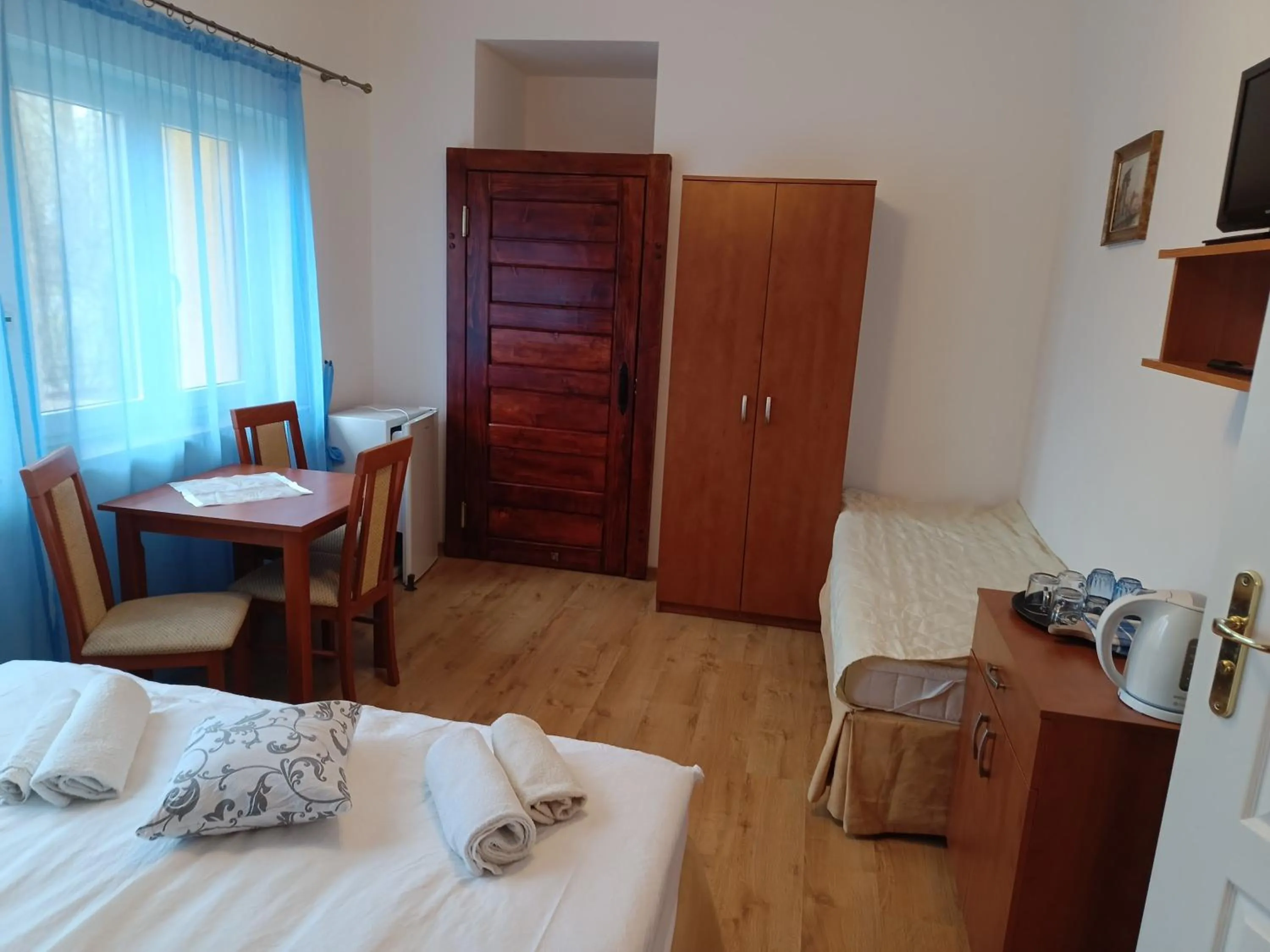 Bed in Letnia willa Jacuzzi & Sauna