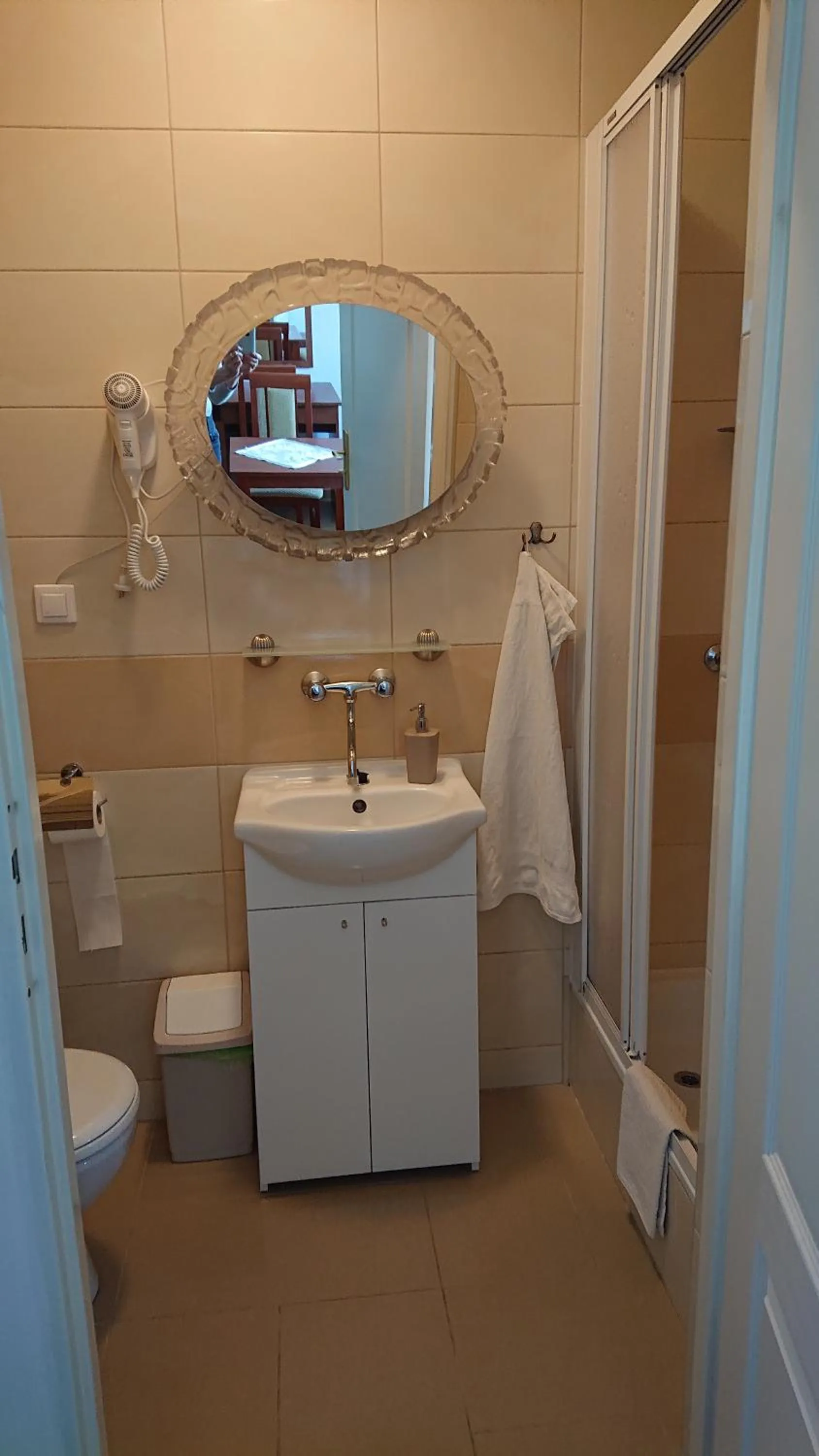 Shower in Letnia willa Jacuzzi & Sauna