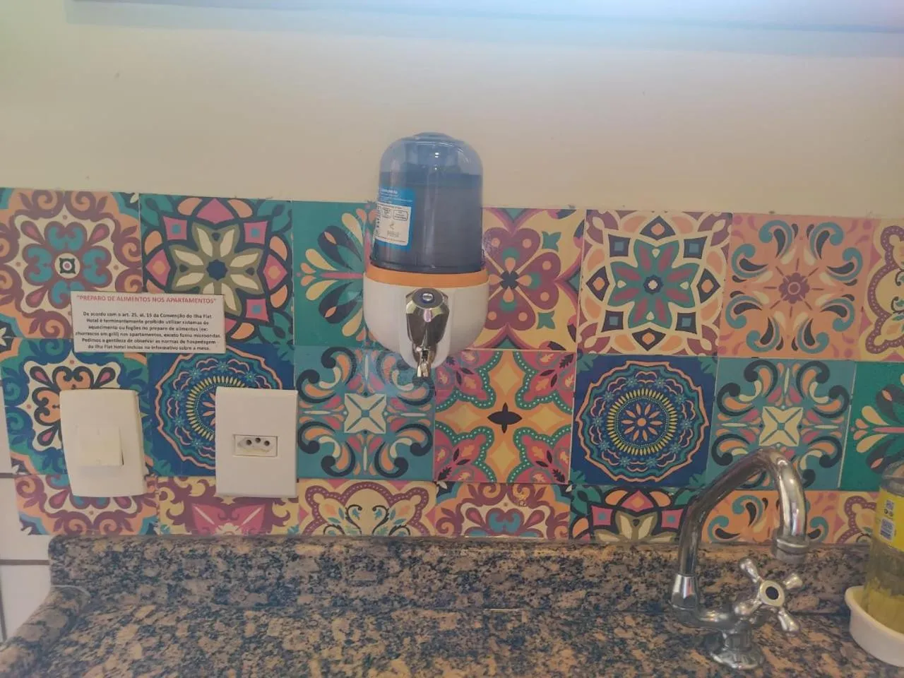 kitchen in Galápagos ApartHotel