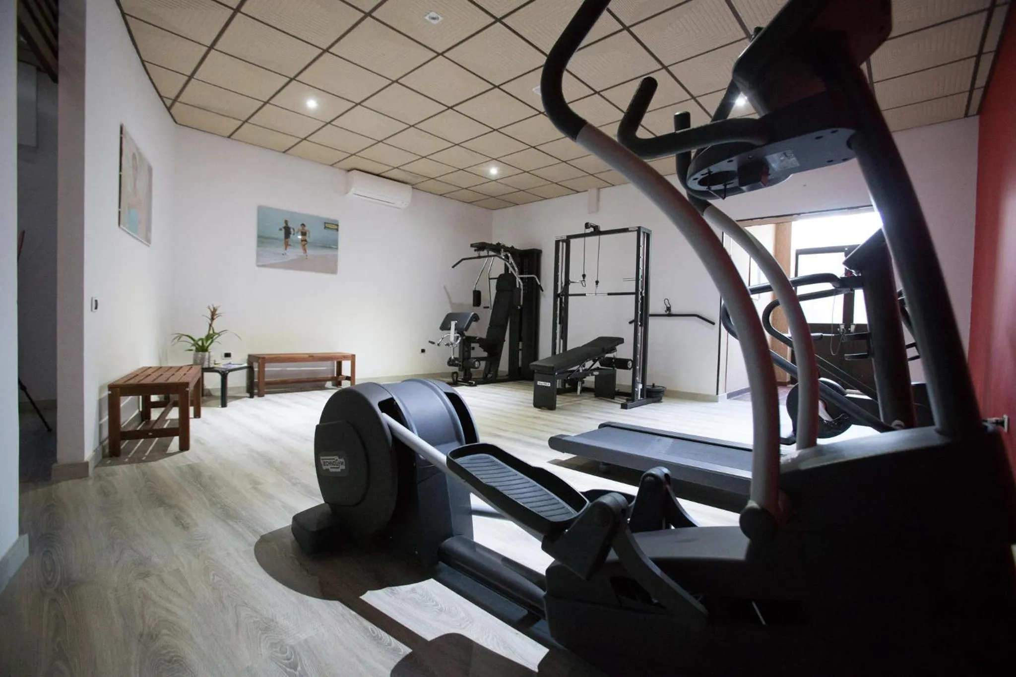 Fitness centre/facilities in Heraclea Hotel Residence
