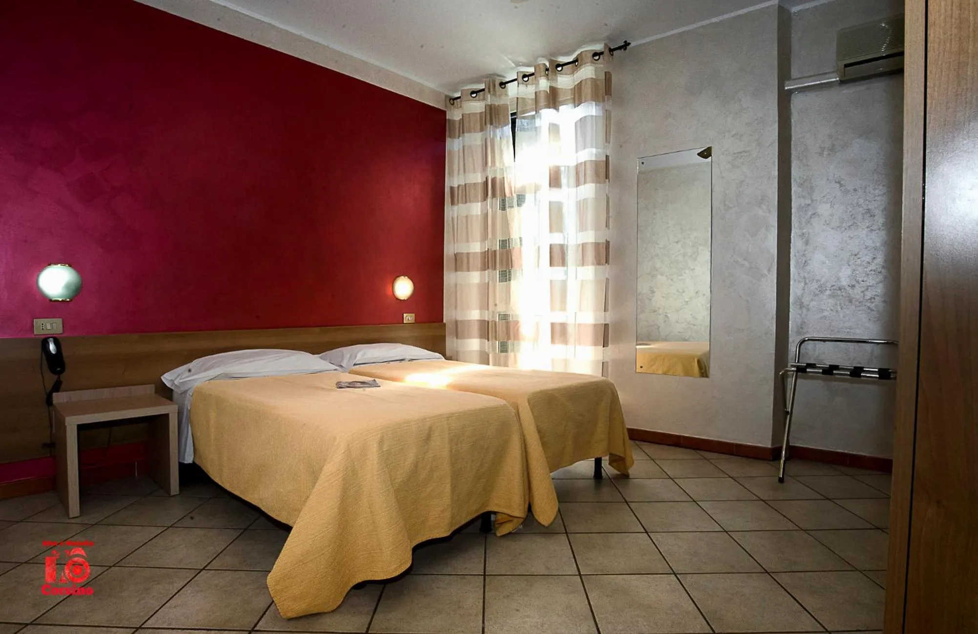 Bed in Hotel Bel Sit