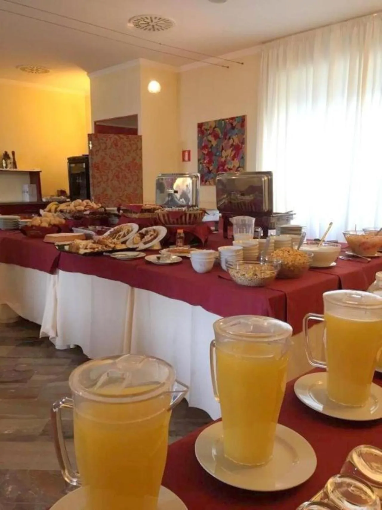 Continental breakfast in Hotel Bel Sit