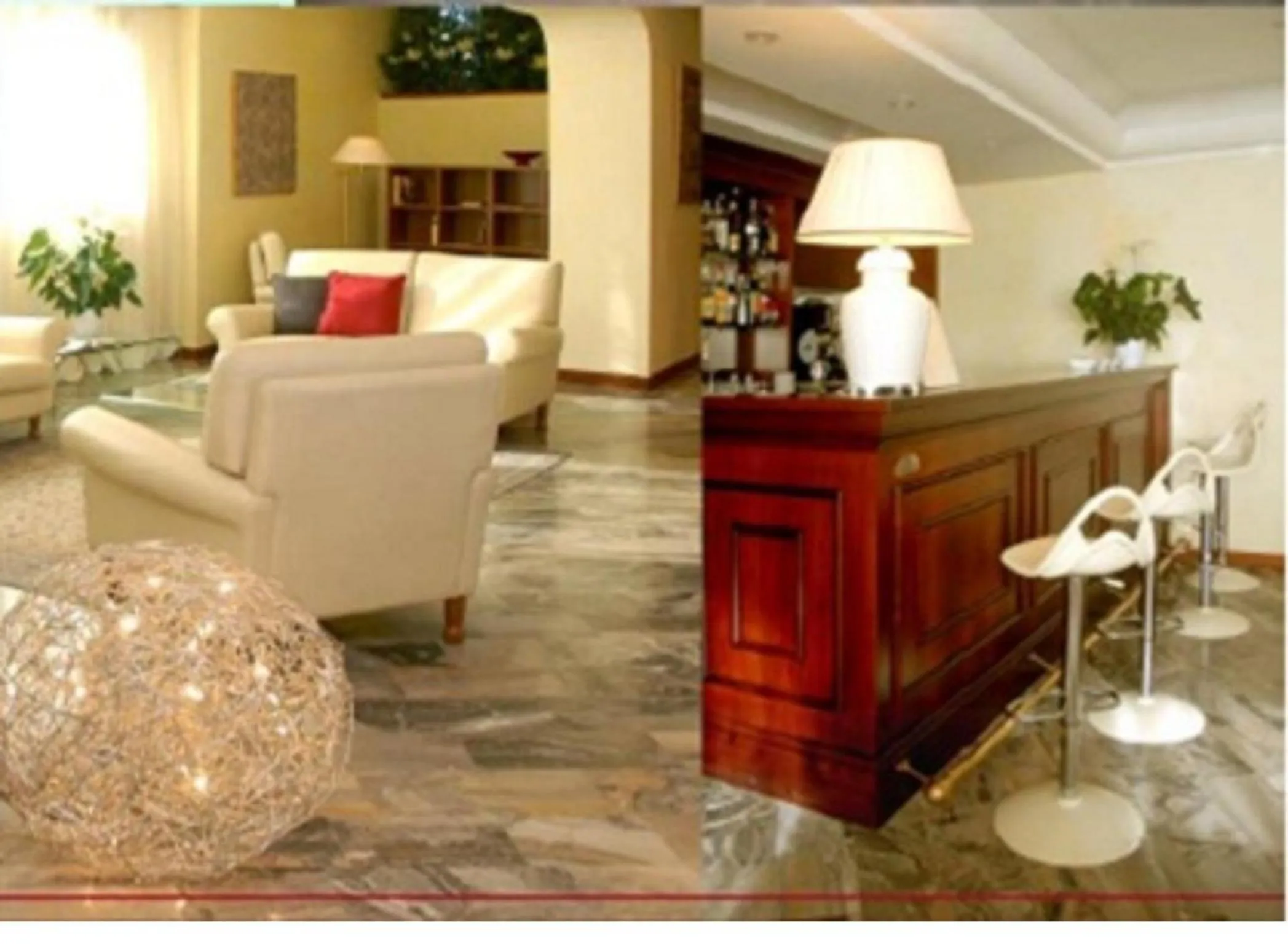 Decorative detail in Hotel Bel Sit