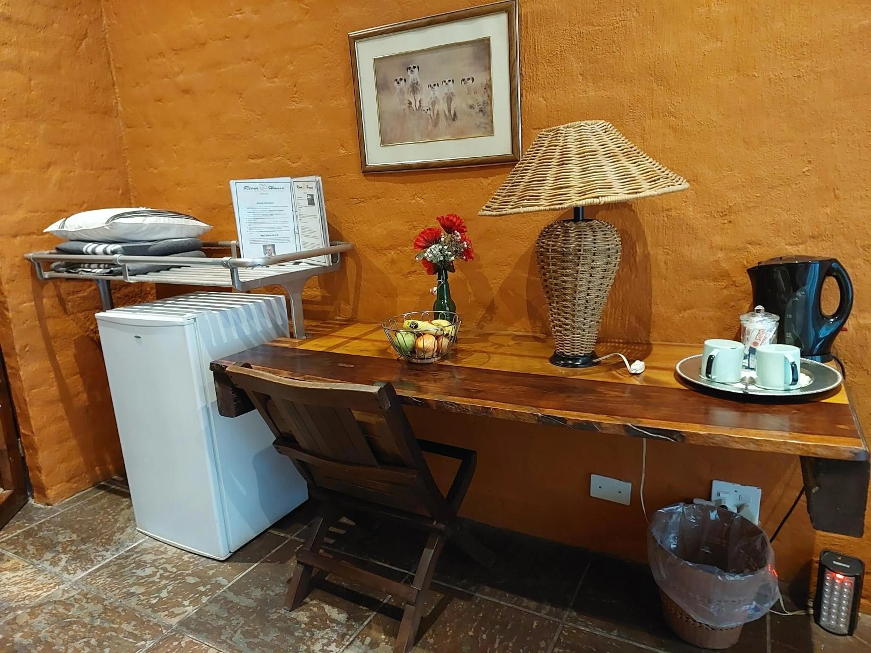 Coffee/tea facilities in River House Lodge