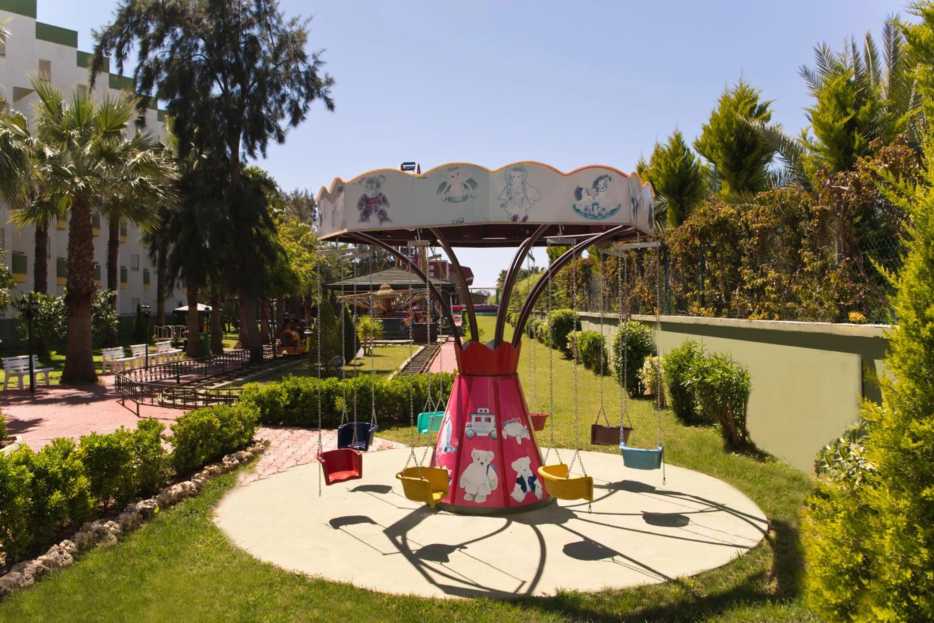 Children play ground in Botanik Hotel