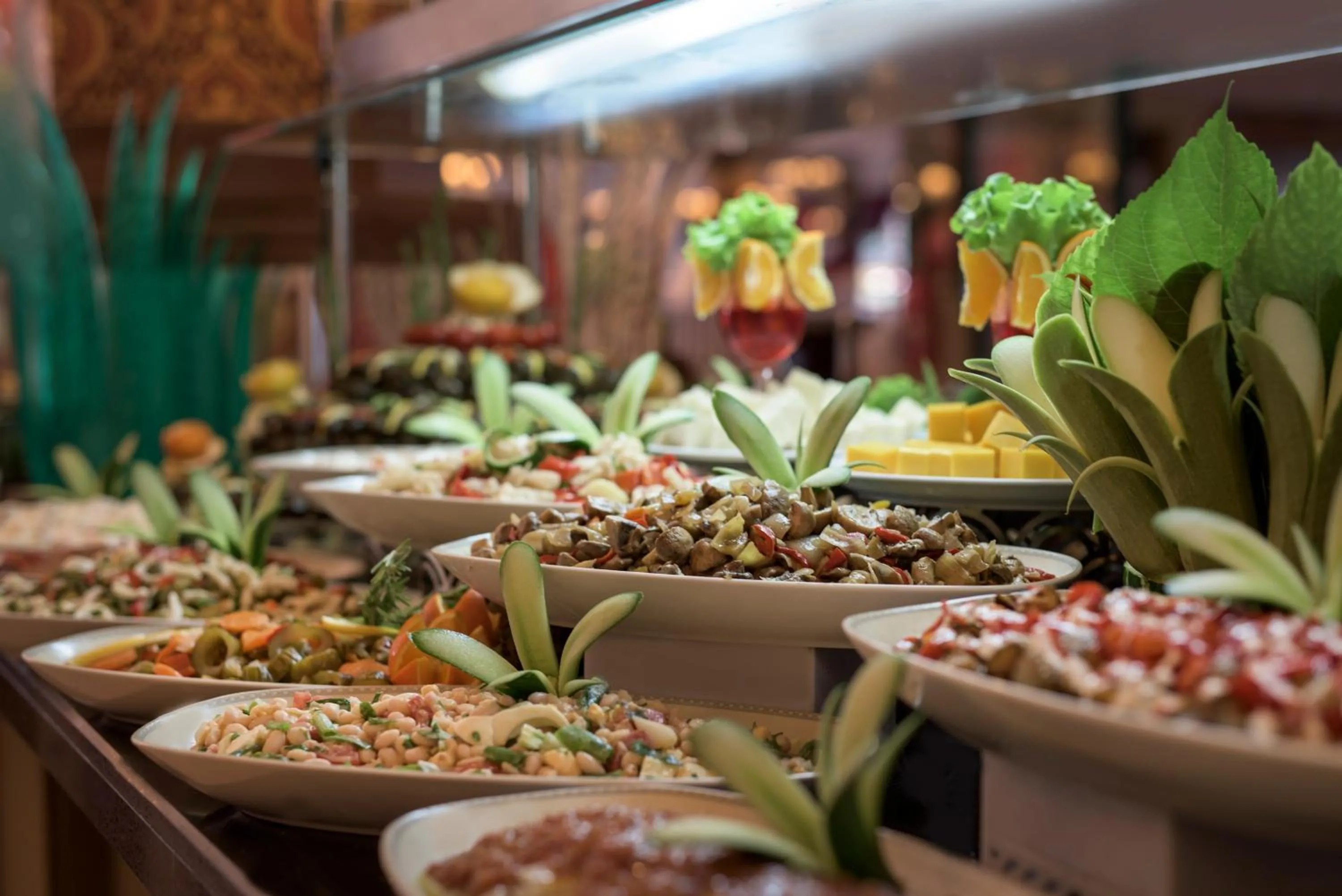 Food close-up in Botanik Hotel