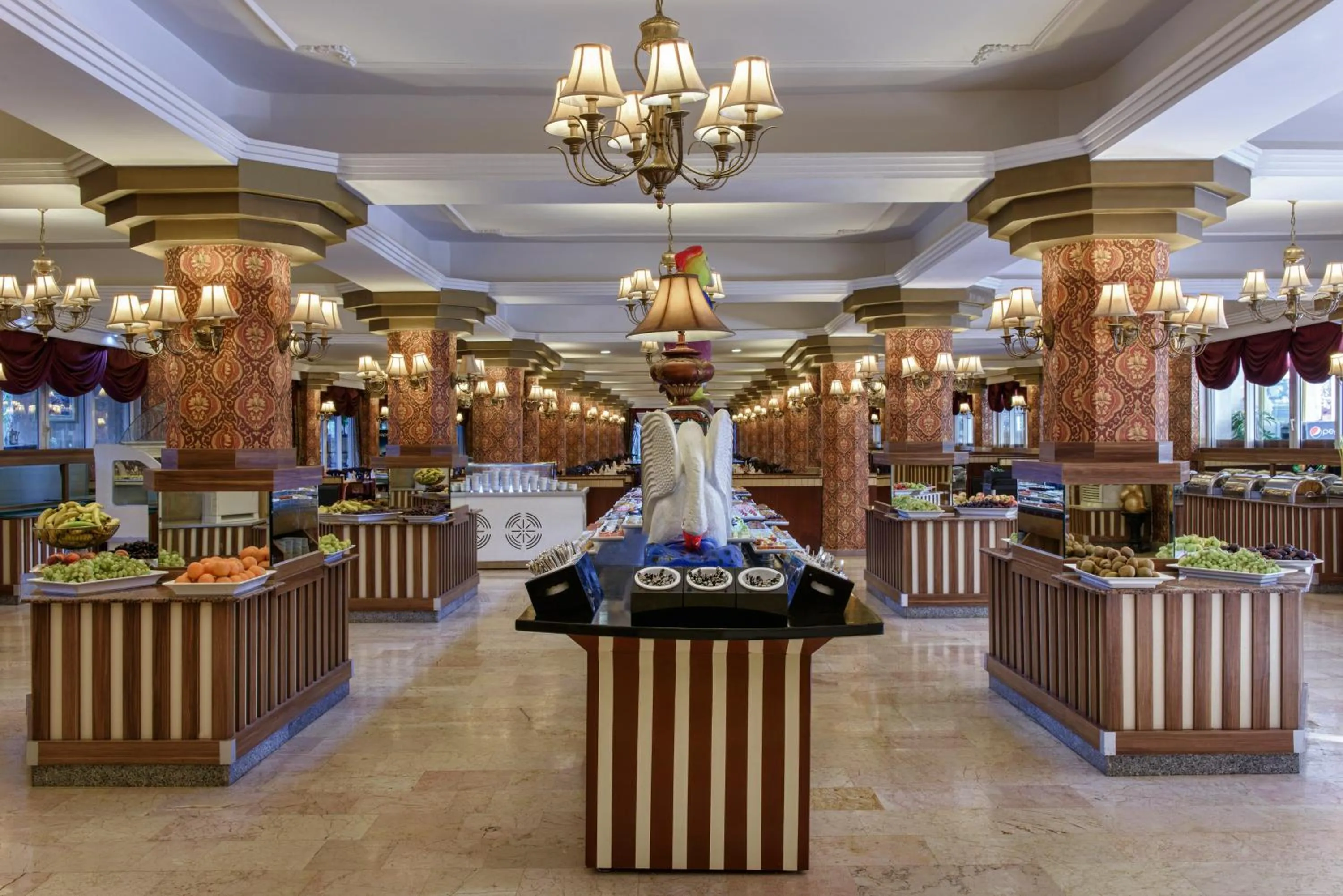 Restaurant/places to eat in Botanik Hotel