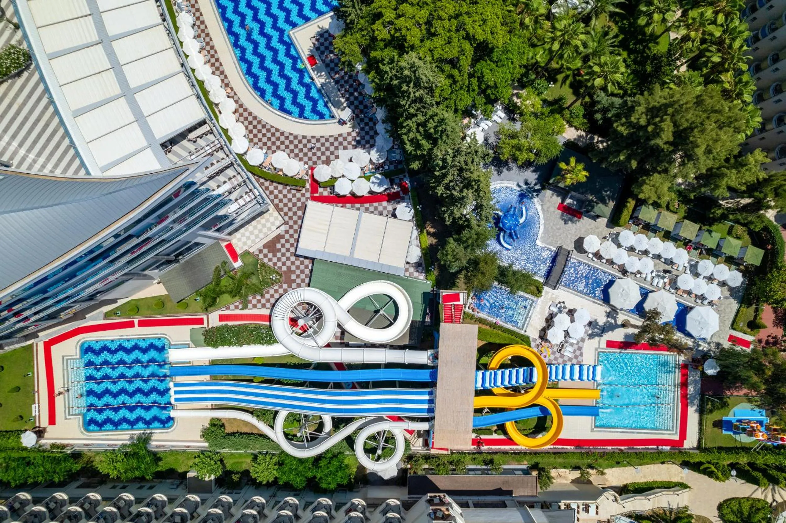 Bird's eye view in Botanik Hotel