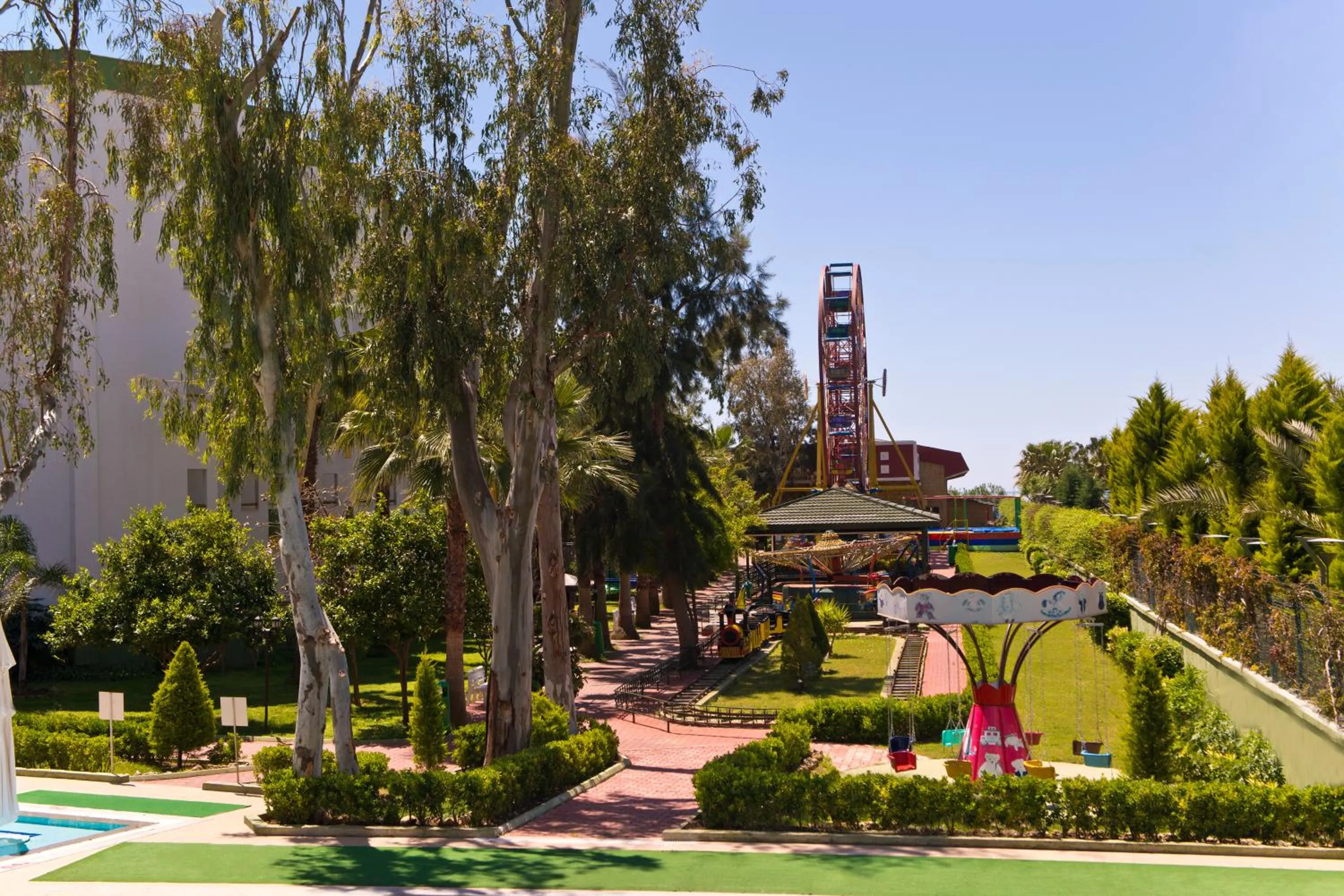 Children play ground in Botanik Hotel