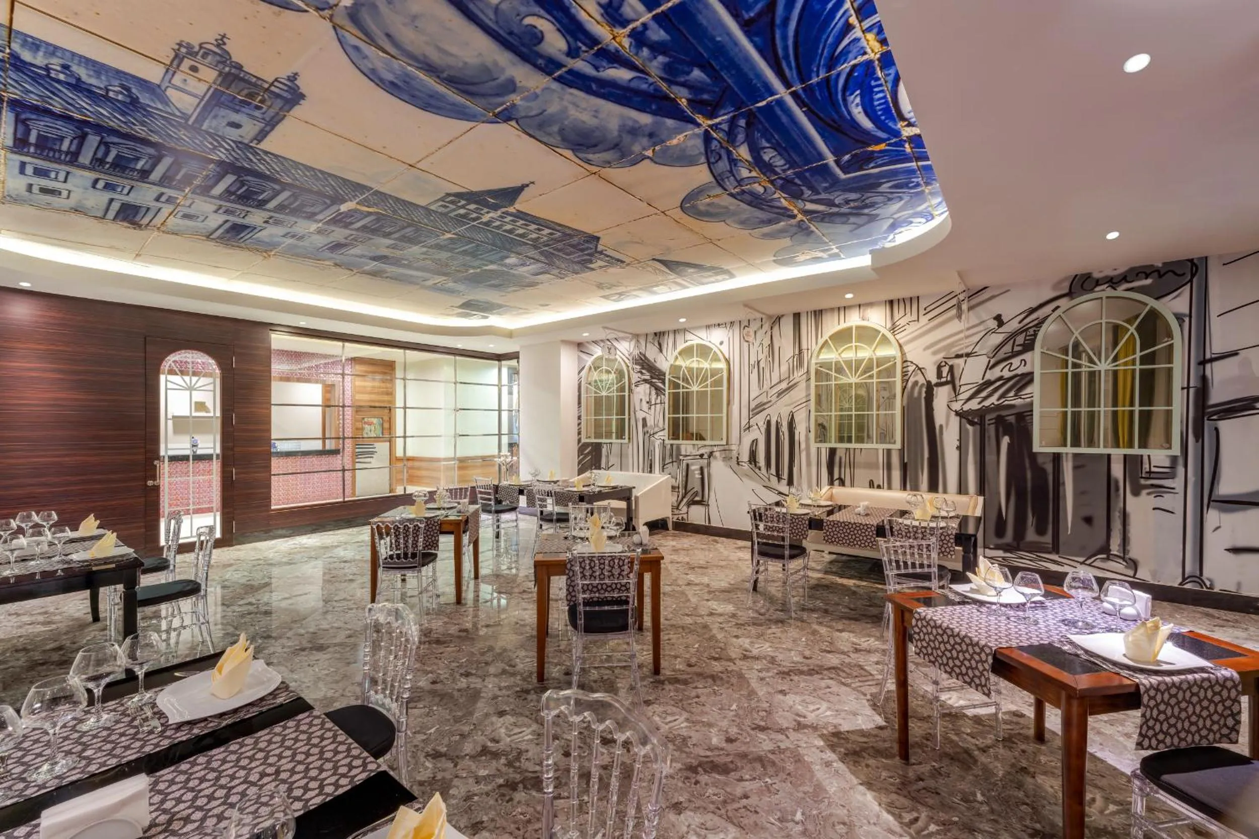 Restaurant/places to eat in Botanik Hotel