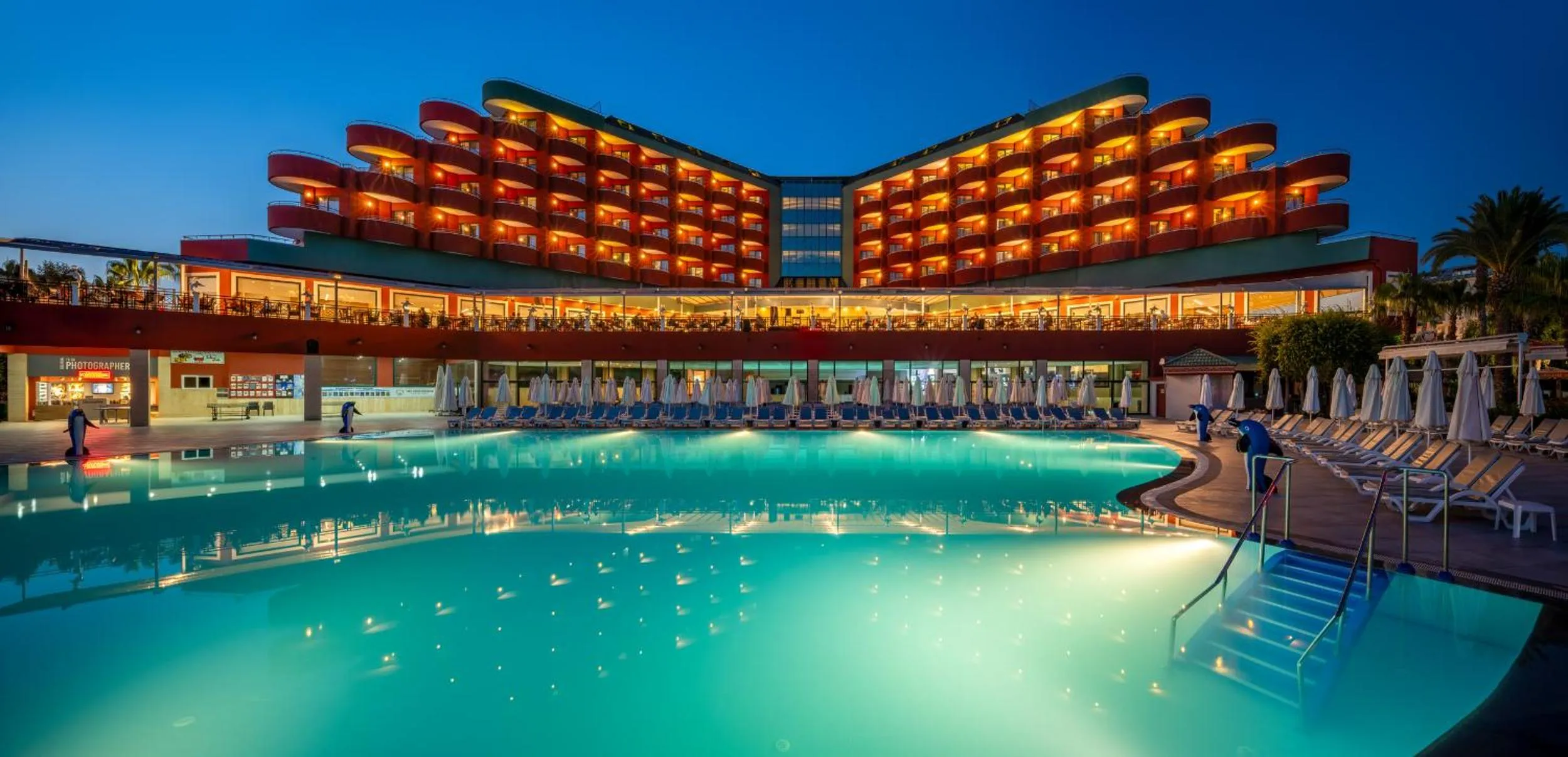 Property building in Delphin Deluxe Resort