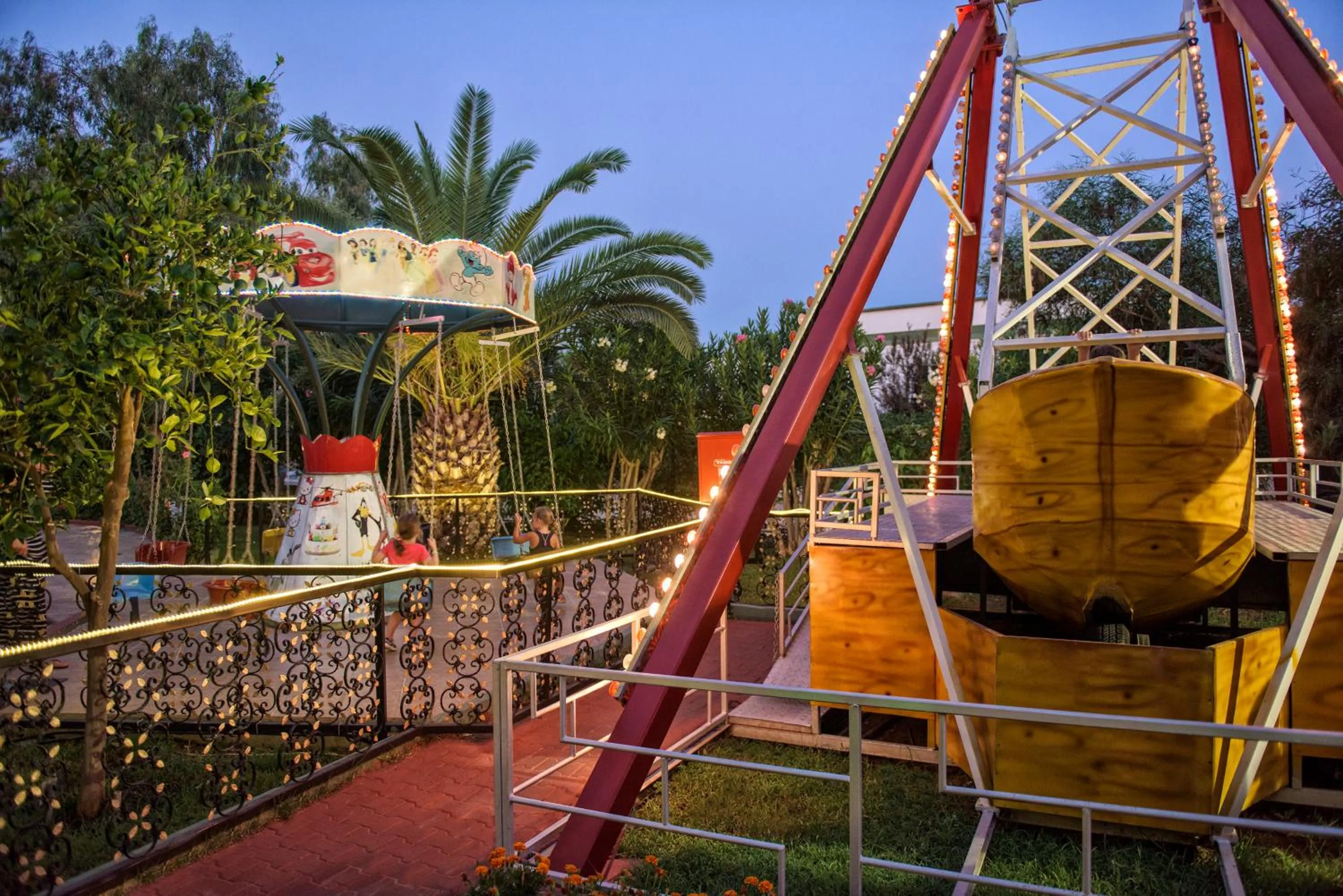 Children play ground in Delphin Deluxe Resort