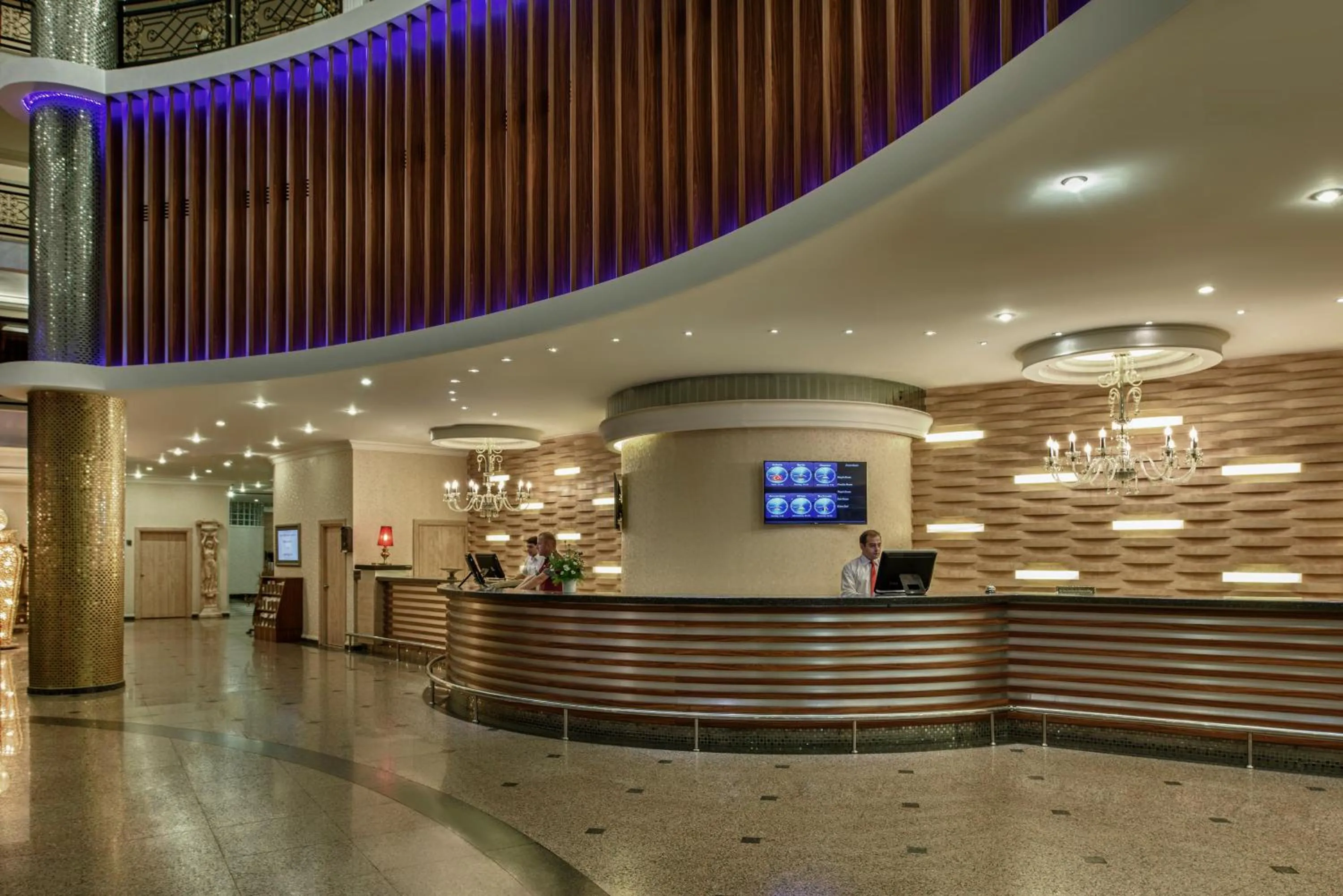 Lobby or reception in Delphin Deluxe Resort