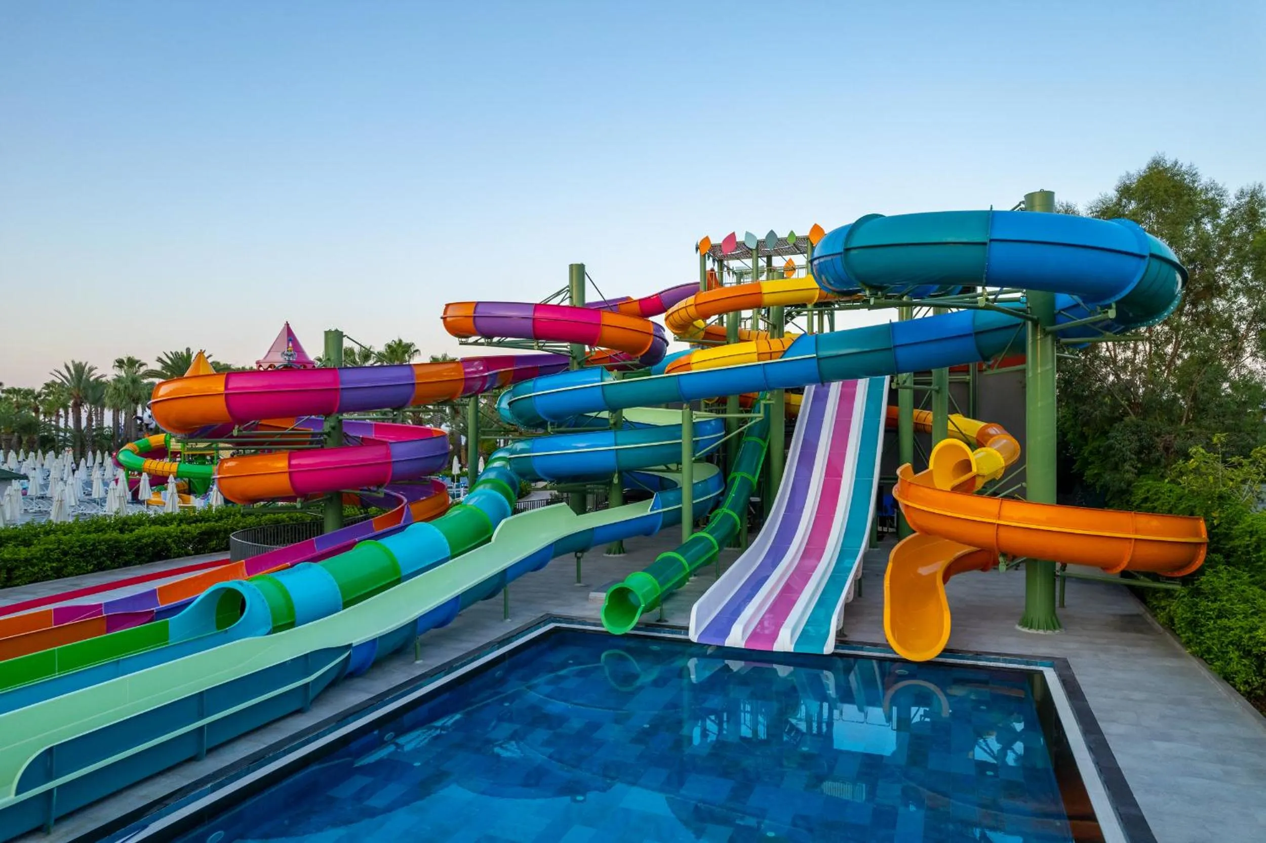 Pool view in Delphin Deluxe Resort