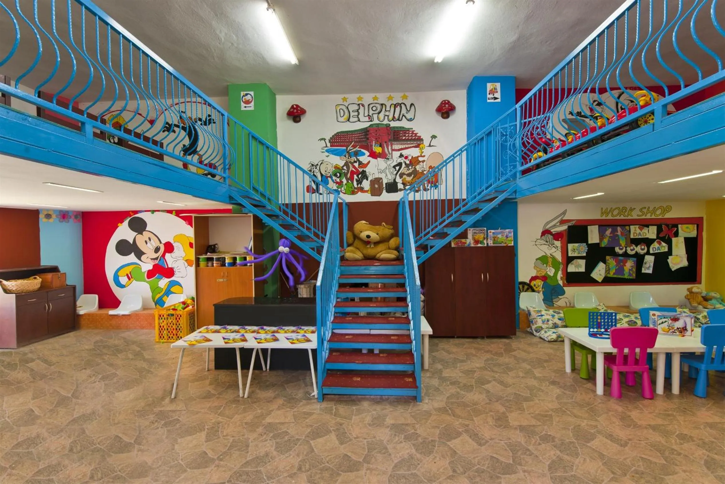 Children play ground in Delphin Deluxe Resort