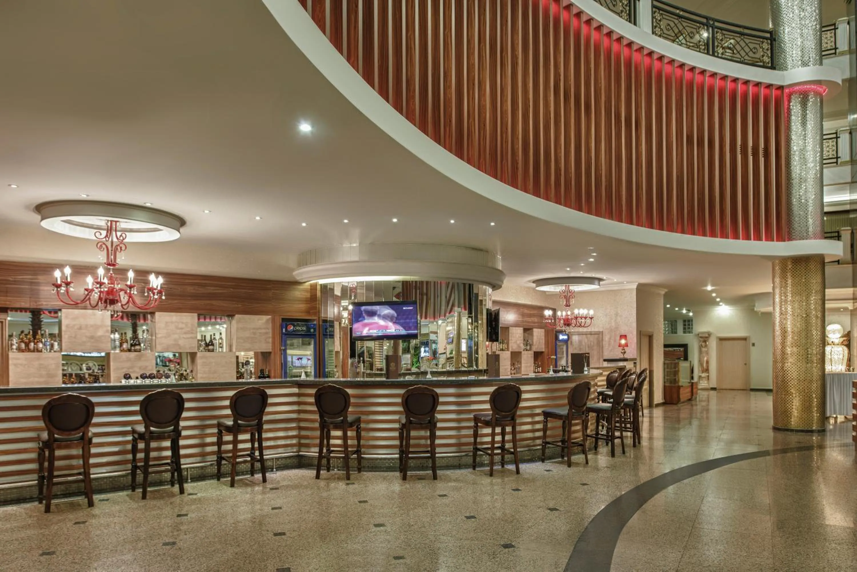 Lobby or reception in Delphin Deluxe Resort