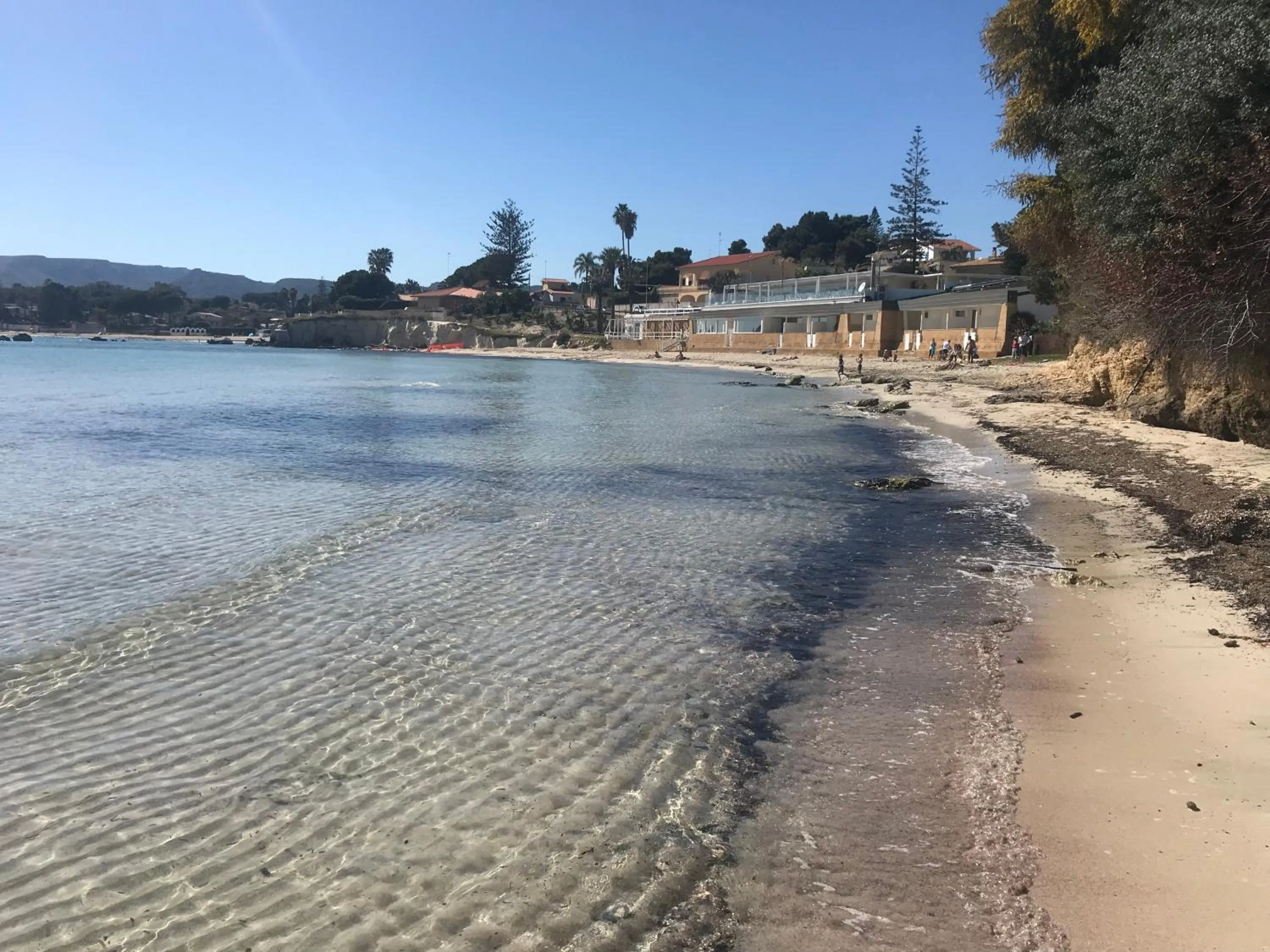 Natural landscape in White Bay