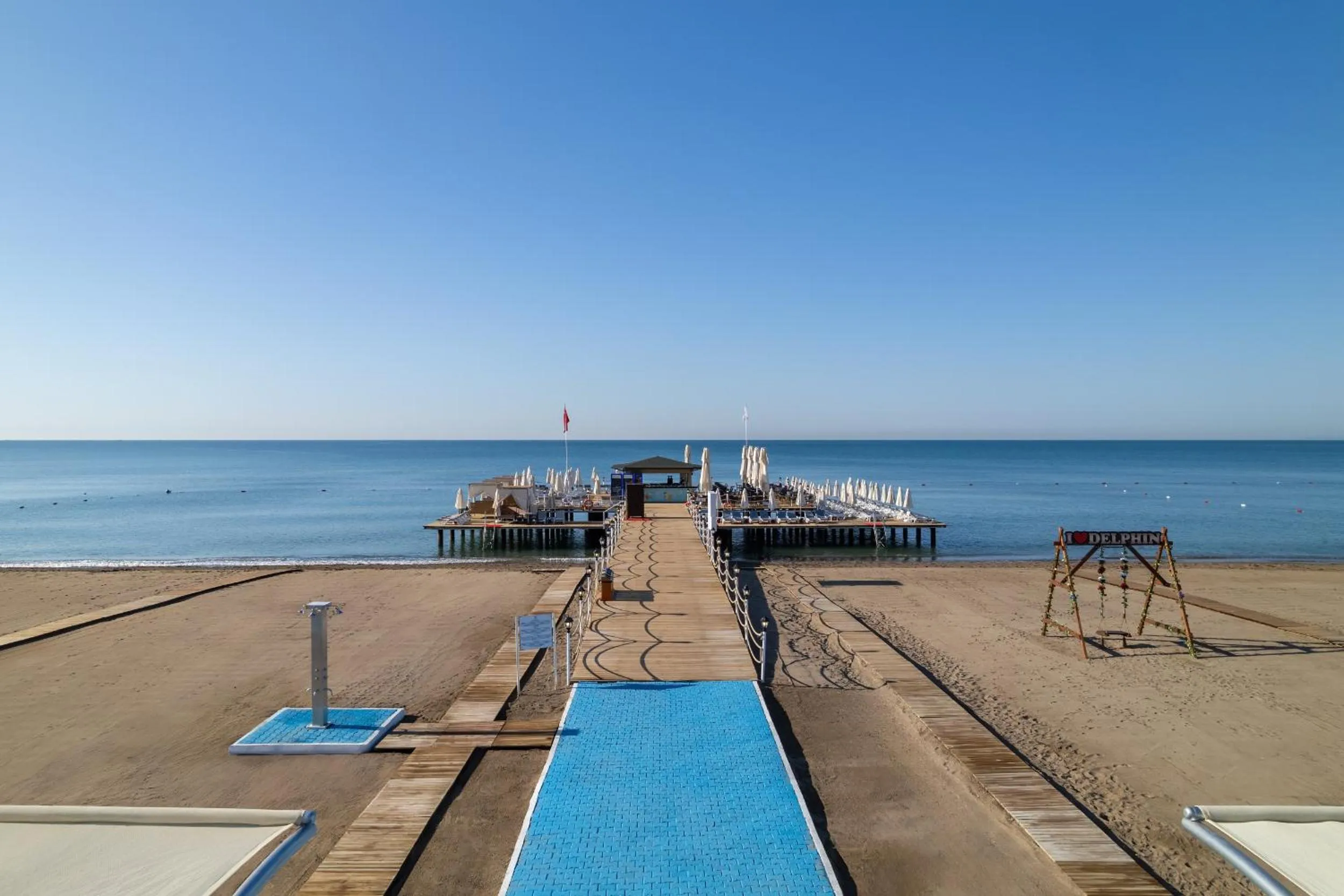 Sea view in Delphin Palace Hotel