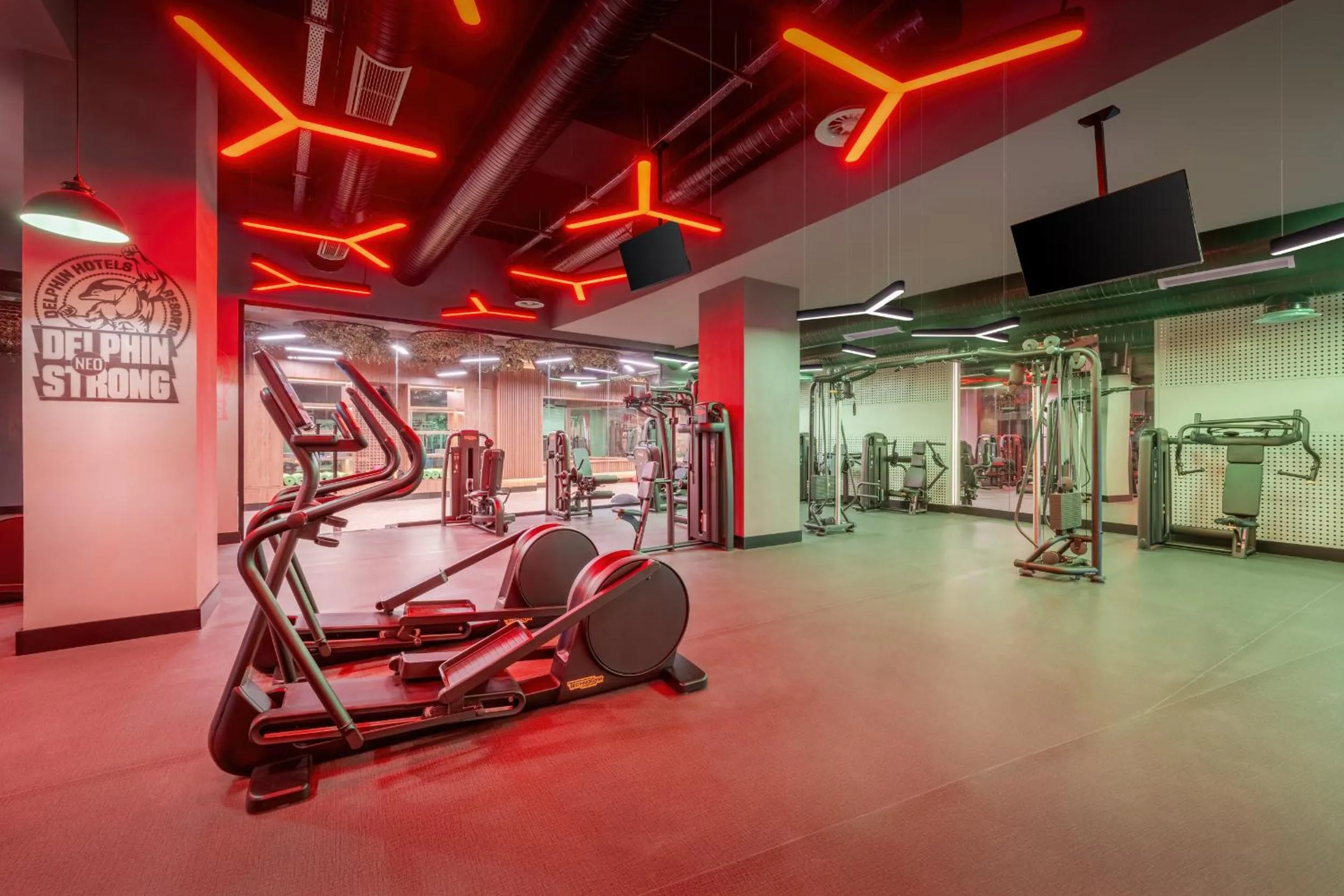 Fitness centre/facilities in Delphin Palace Hotel