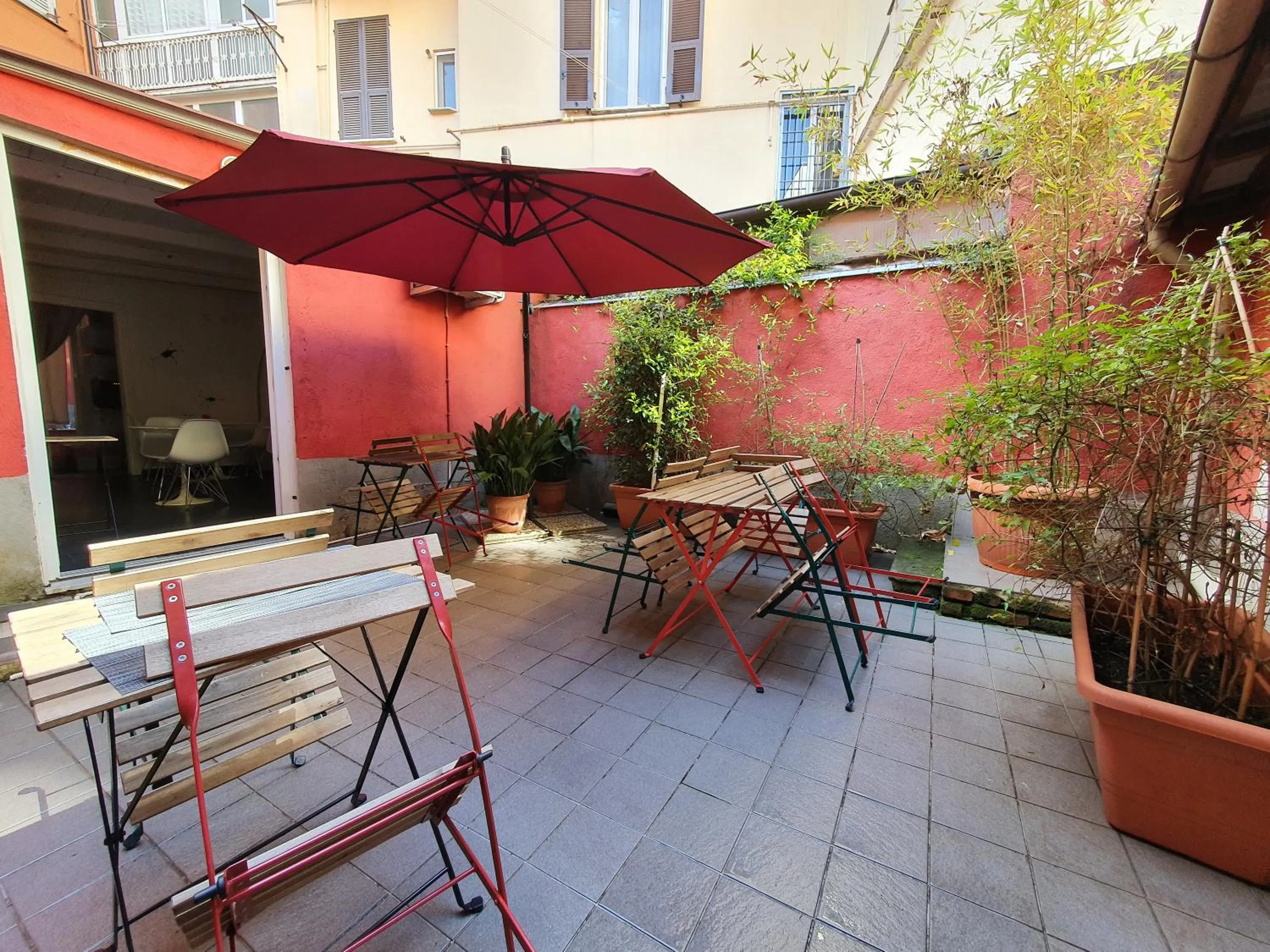 Garden in Boutique Hotel Novecento