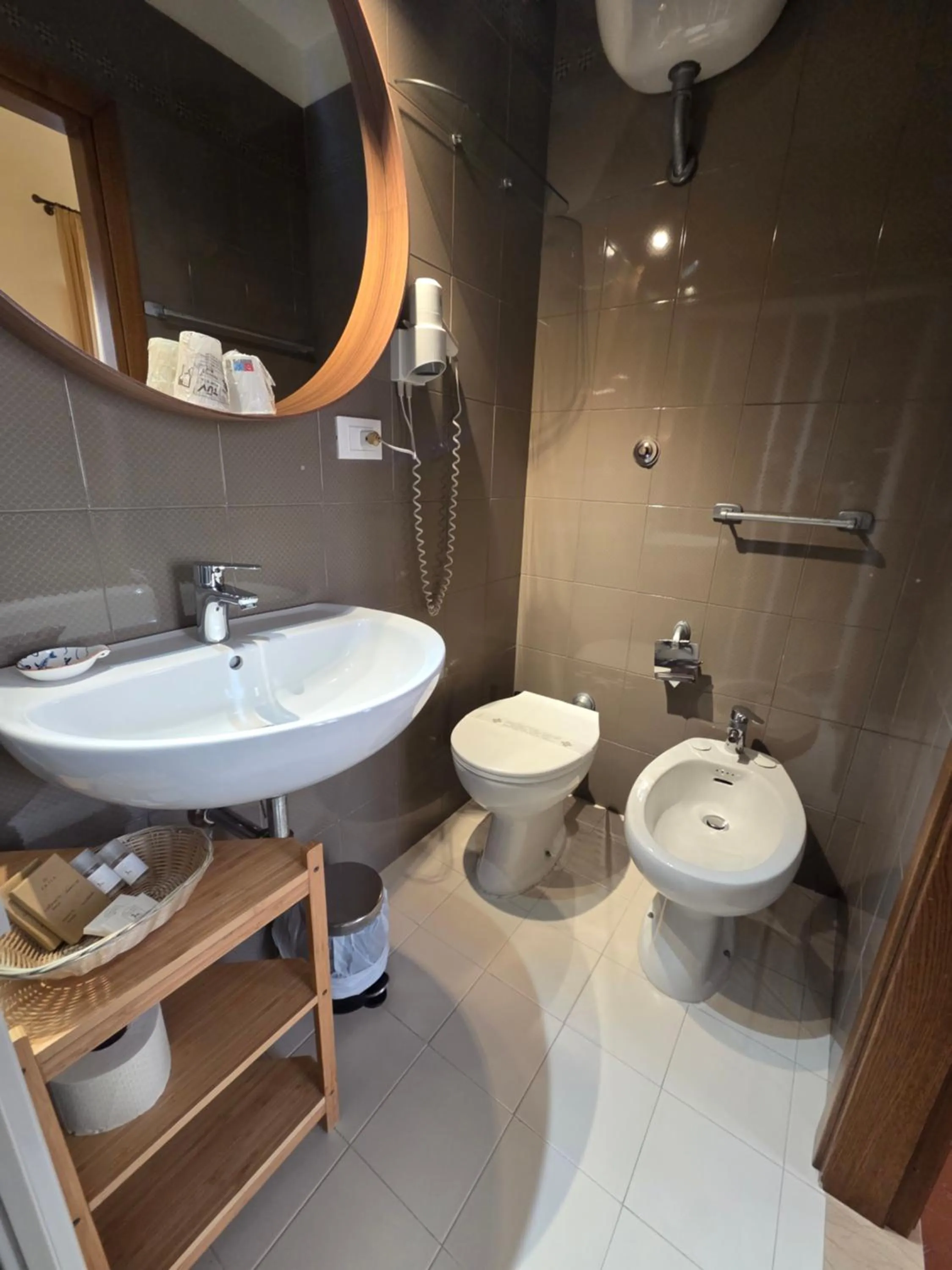 Bathroom in Albergo Etruria