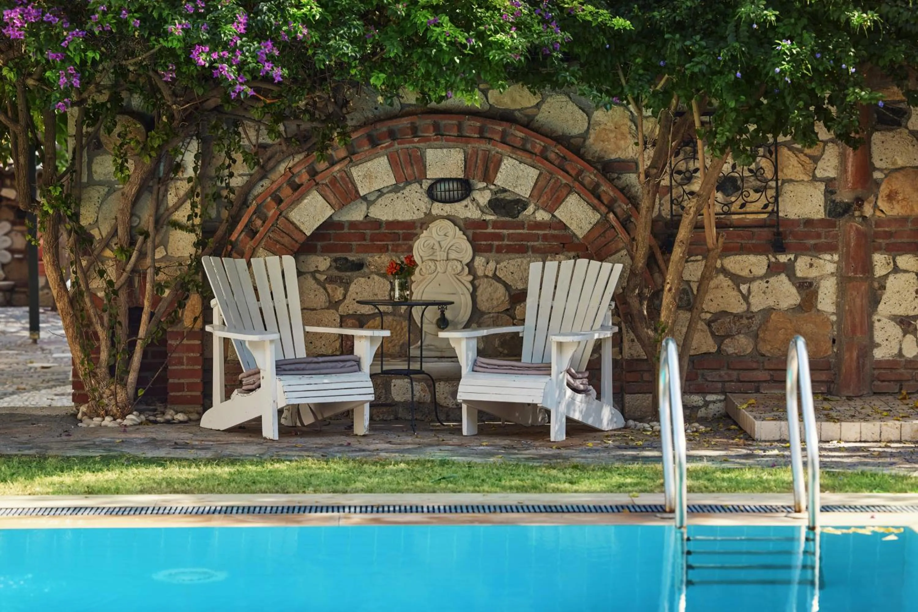 Garden in Alacati Zeytin Konak Hotel
