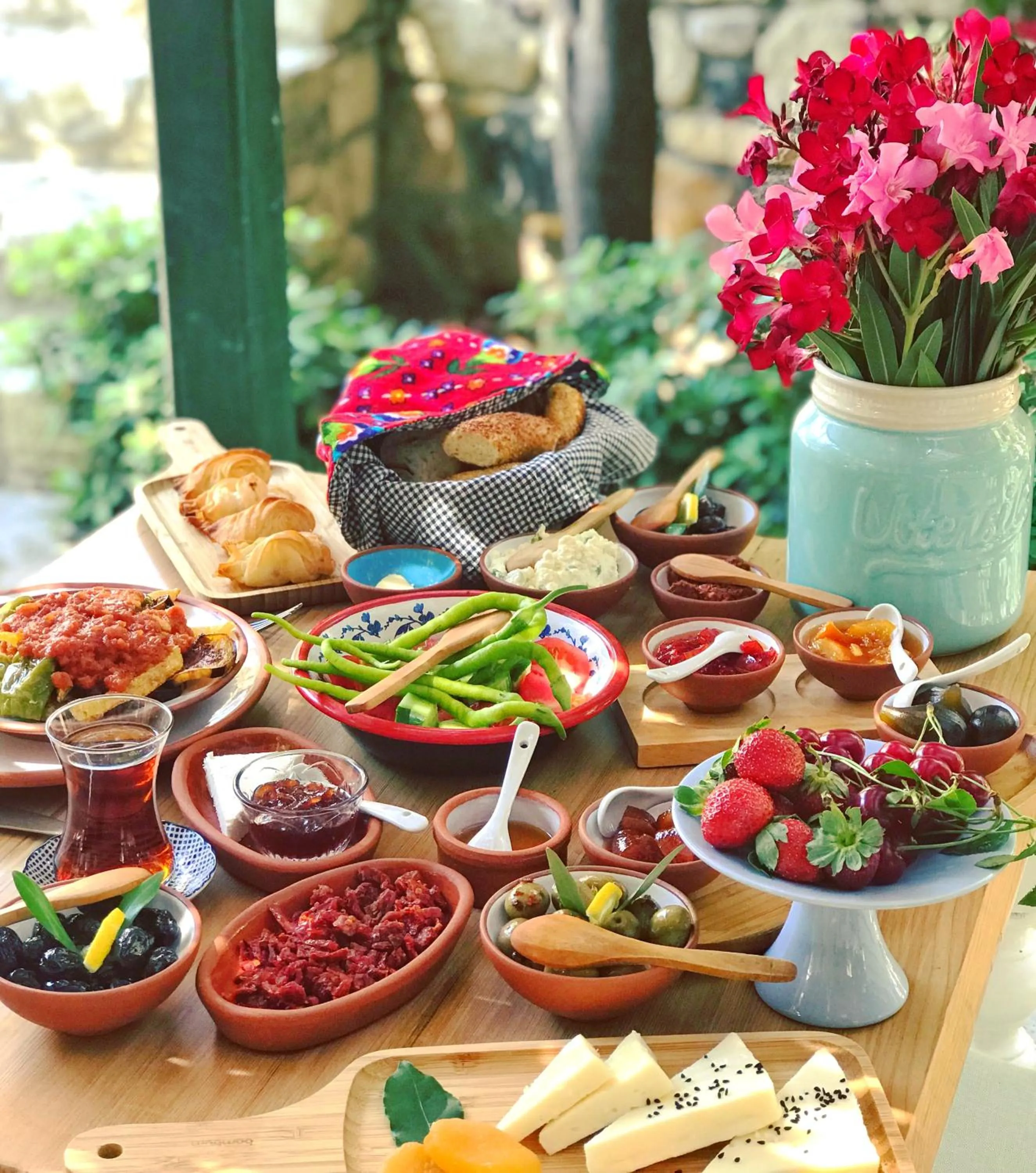 Spring in Alacati Zeytin Konak Hotel