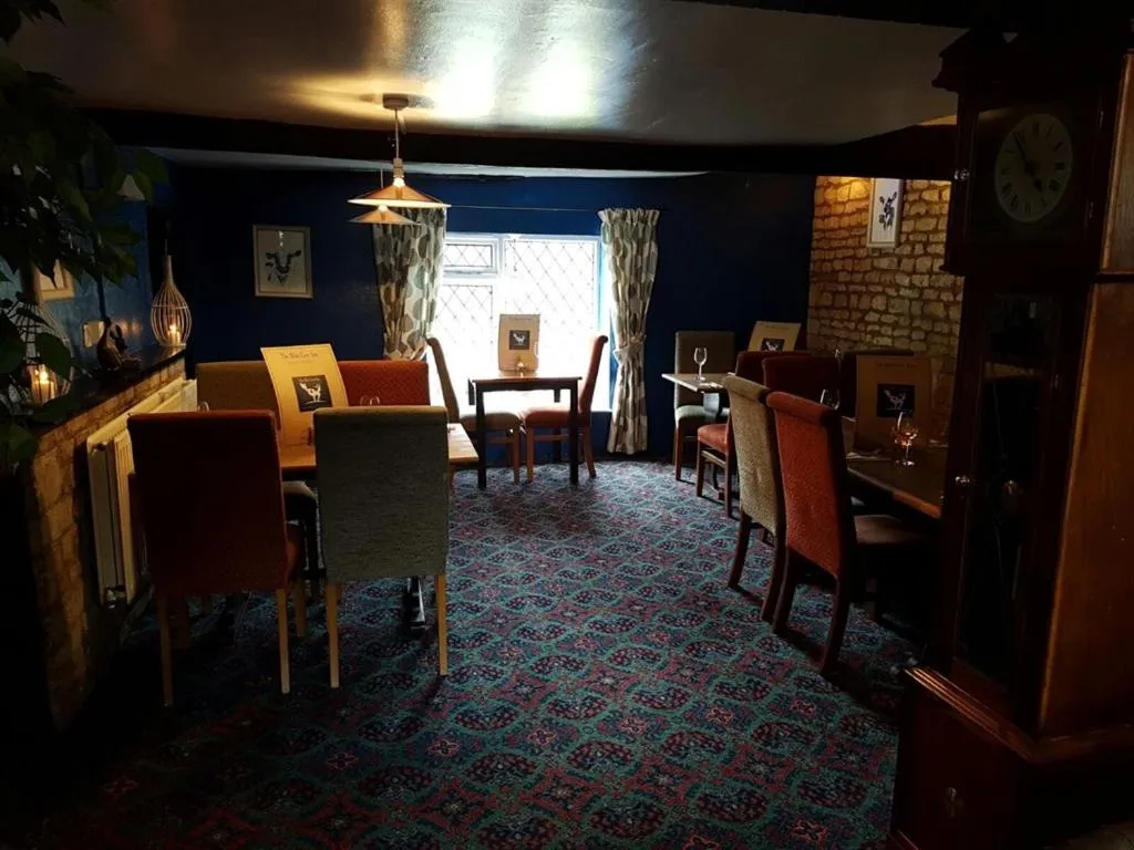 Dining area in The Blue Cow