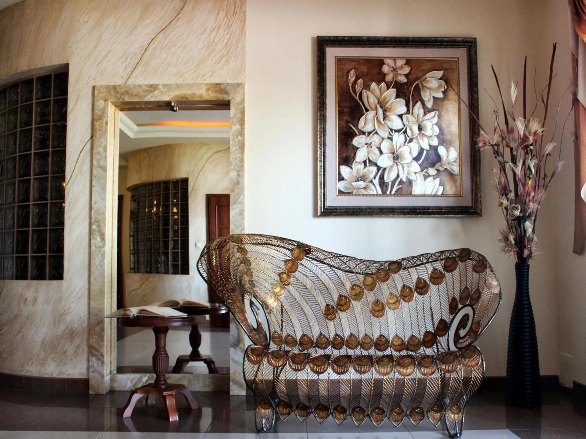 Lobby or reception in Hotel Sevilla