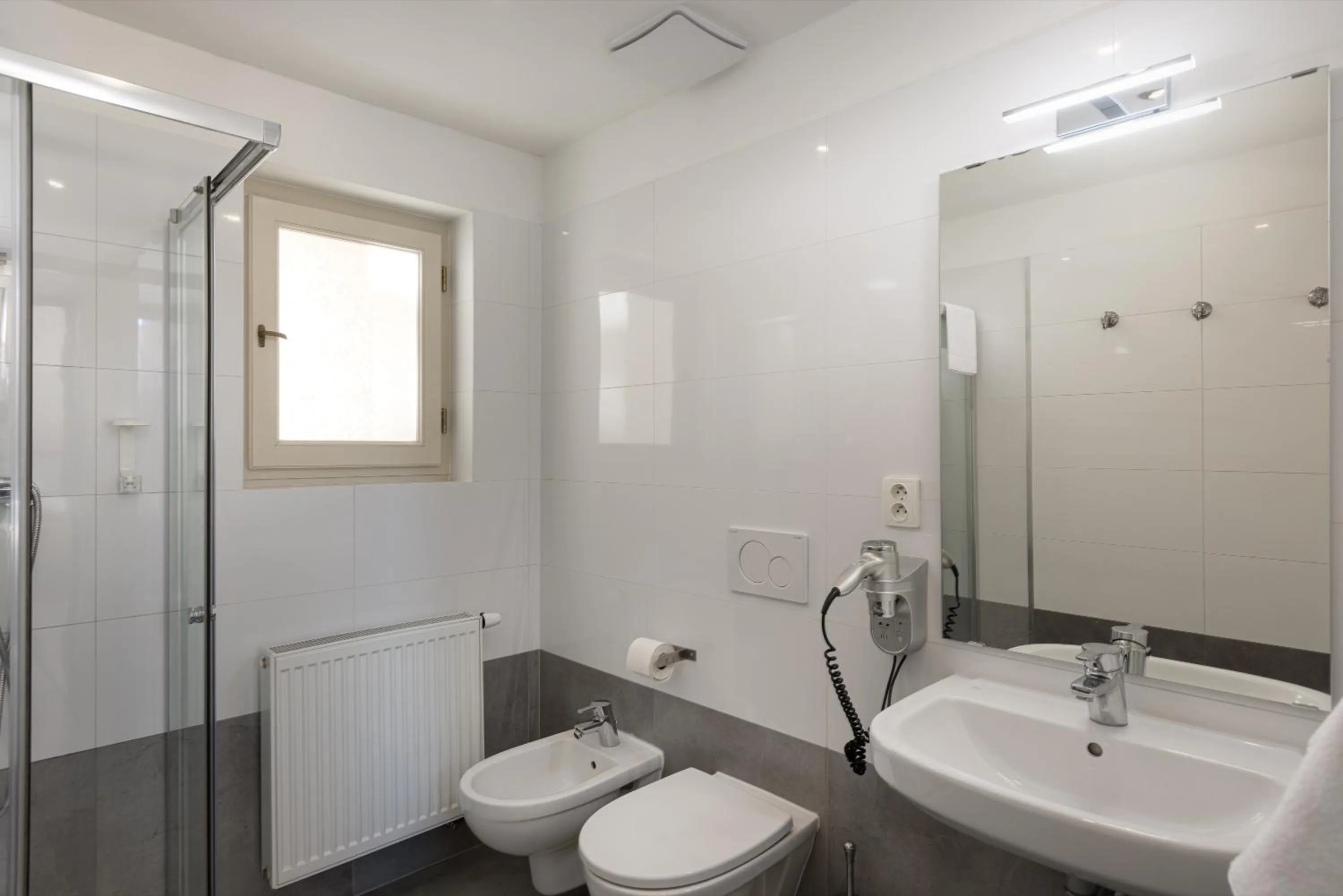 Shower in Salvatore Prague Rooms