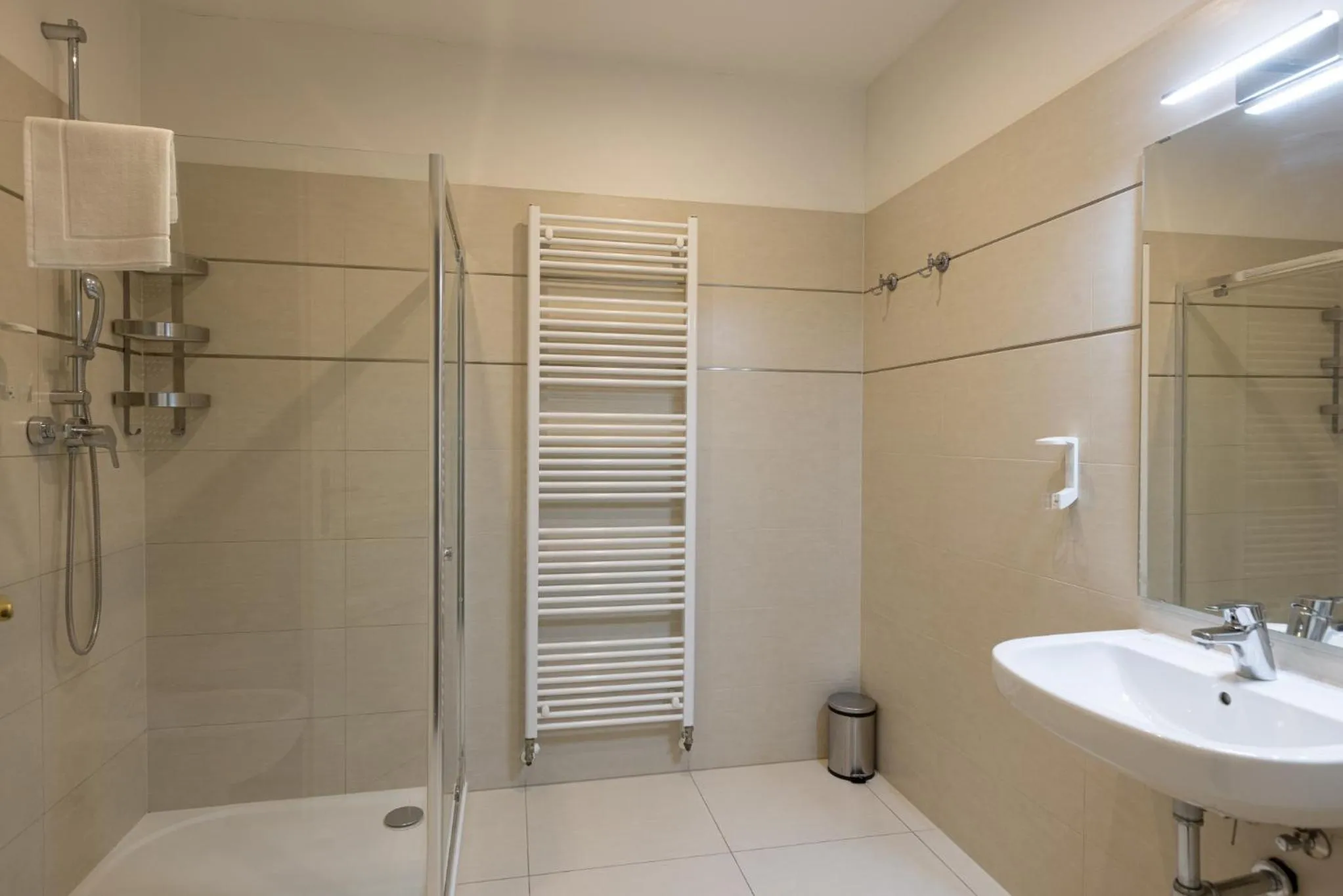 Bathroom in Salvatore Prague Rooms